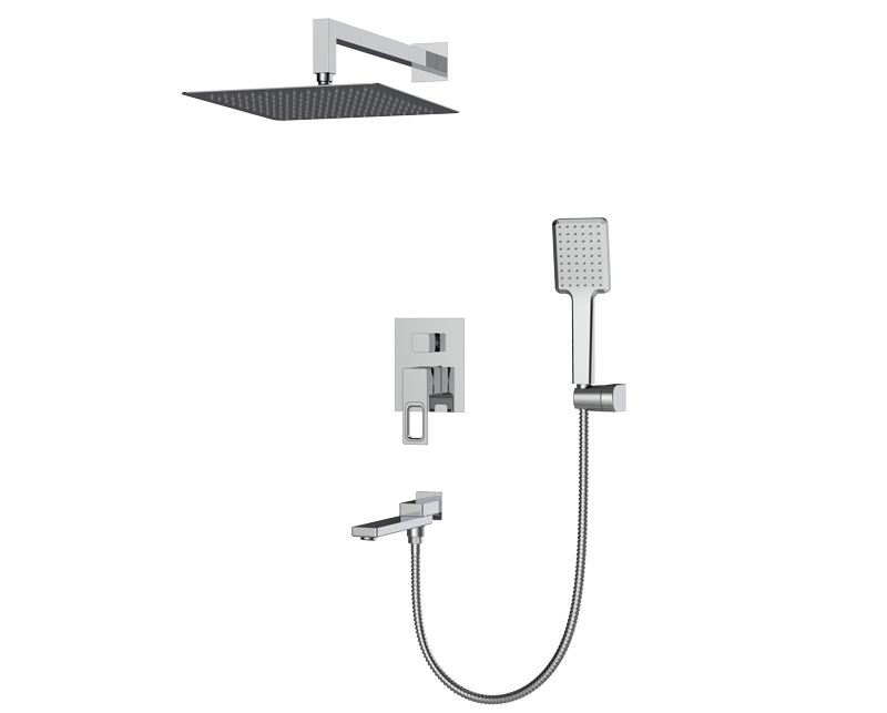 Душ/система встраиваемая KOER KB-66009-01 (Цвет хром)  (3 шт/ящ) - Изображение №1
