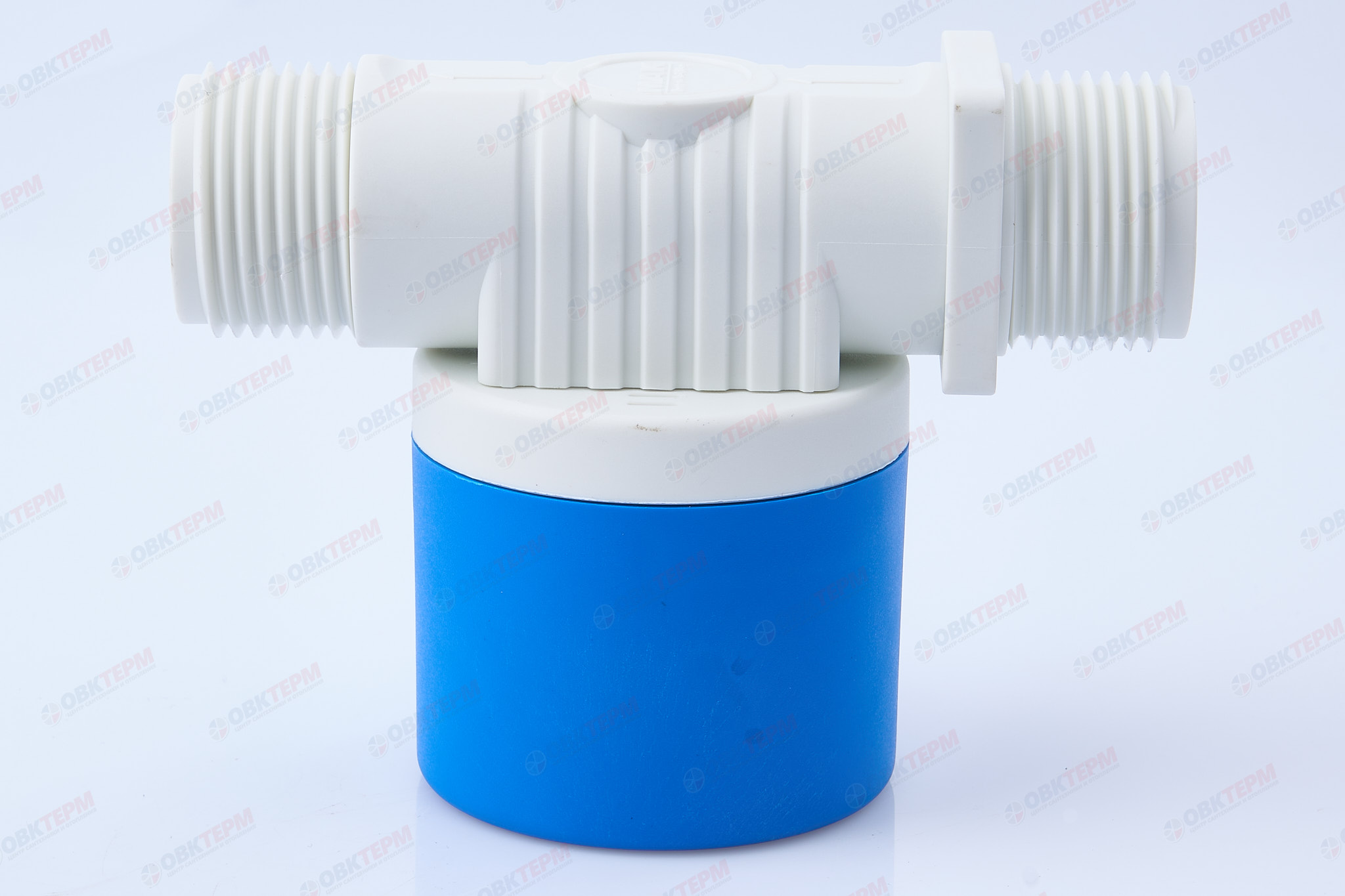 Поплавок-КЛАПАН   д/емк   1"   из АБС пластика боковое подключение МАК (коробка) - Изображение №2