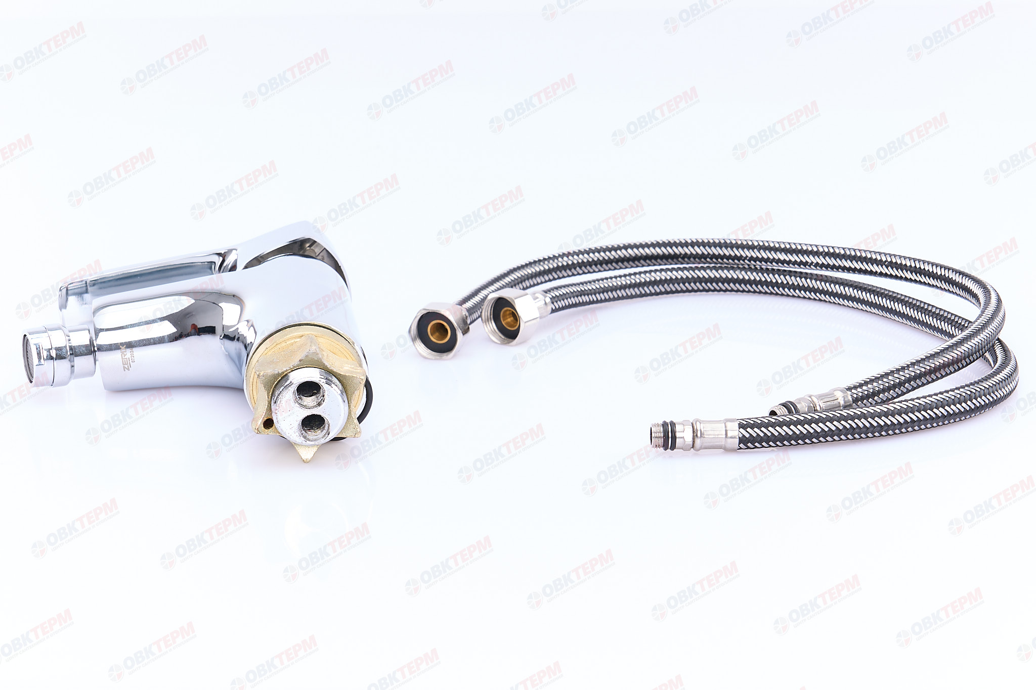 Смеситель д/биде ZERIX STD 279 /картридж 40мм /гайка (10 шт/ящ) - Изображение №4