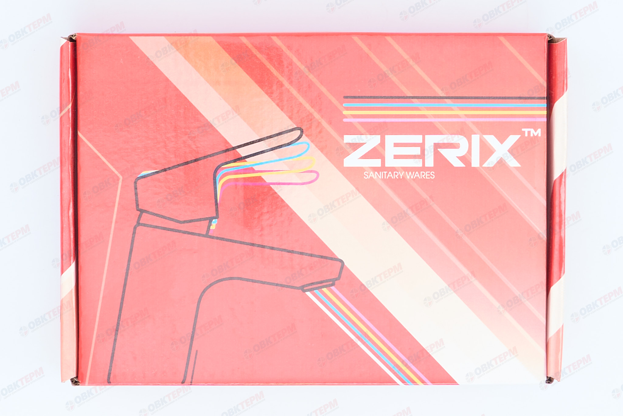 Смеситель д/биде ZERIX STD 279 /картридж 40мм /гайка (10 шт/ящ) - миниатюра №6