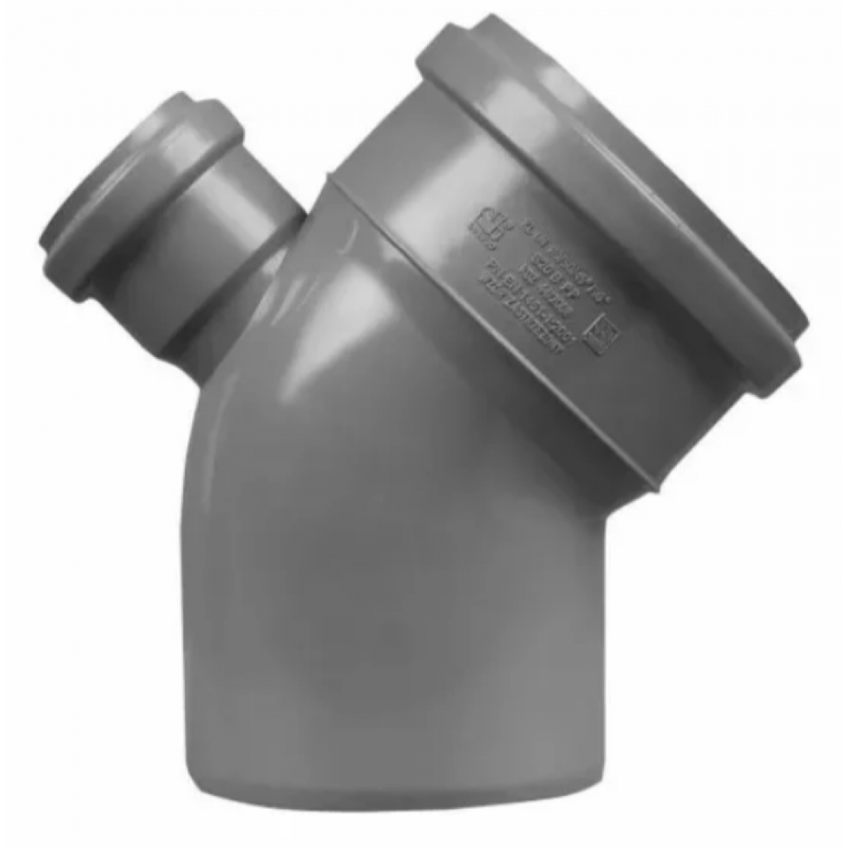 Отвод    110/50 * 45*  вверх FLEXTRON  (10 шт) - Изображение №1
