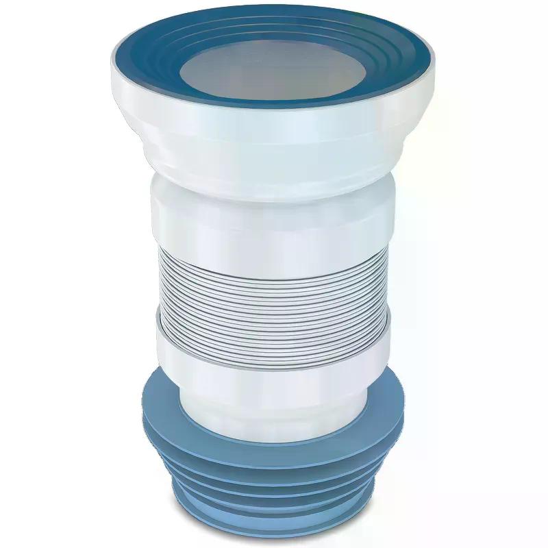 NOVA гибкая армированная гофра труба для унитаза 7012 500мм (1шт/20упак) - Изображение №1