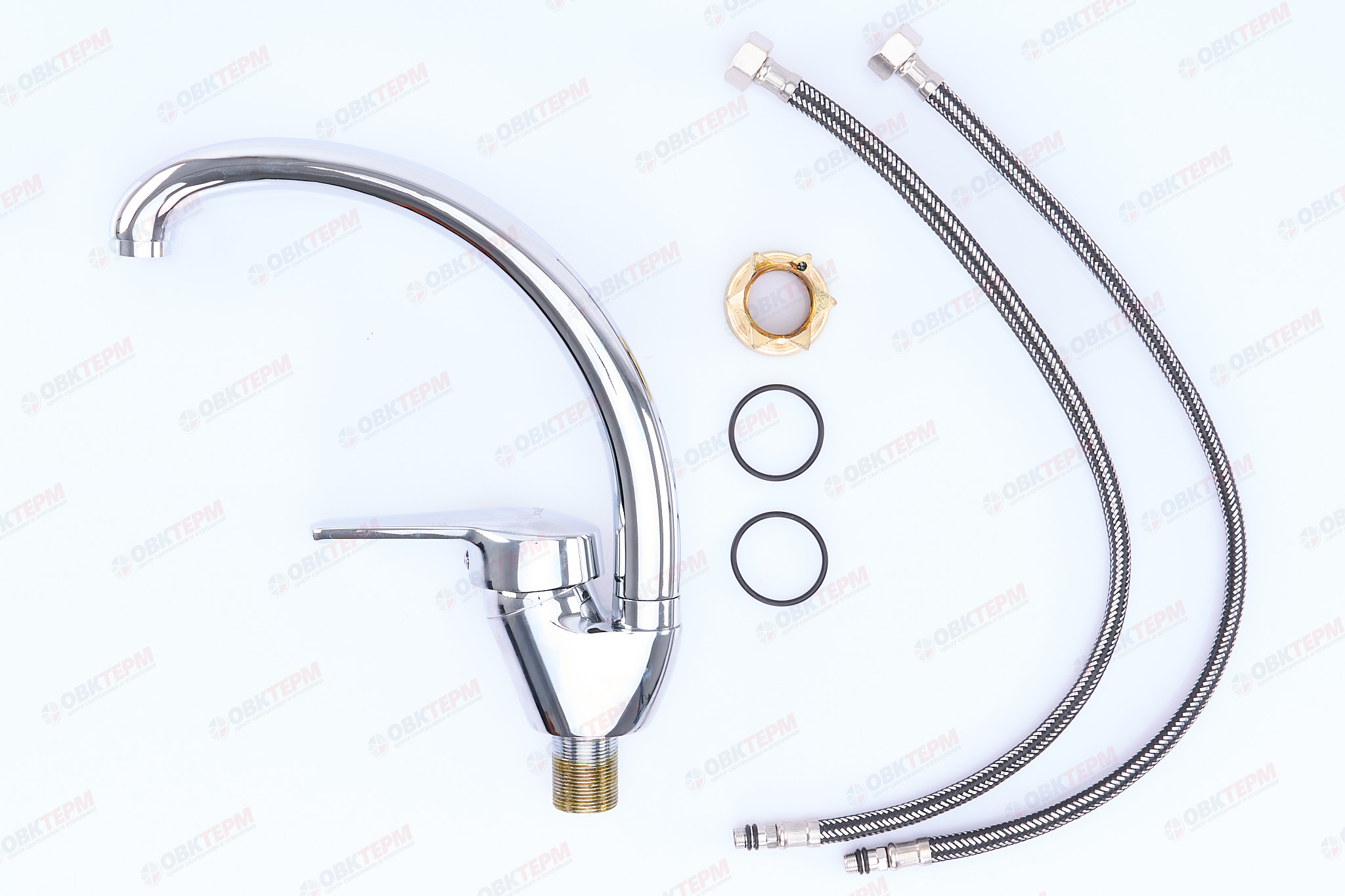 Смеситель д/кухни ZERIX YUB 182 Ø40   (10 шт/ящ) - миниатюра №3