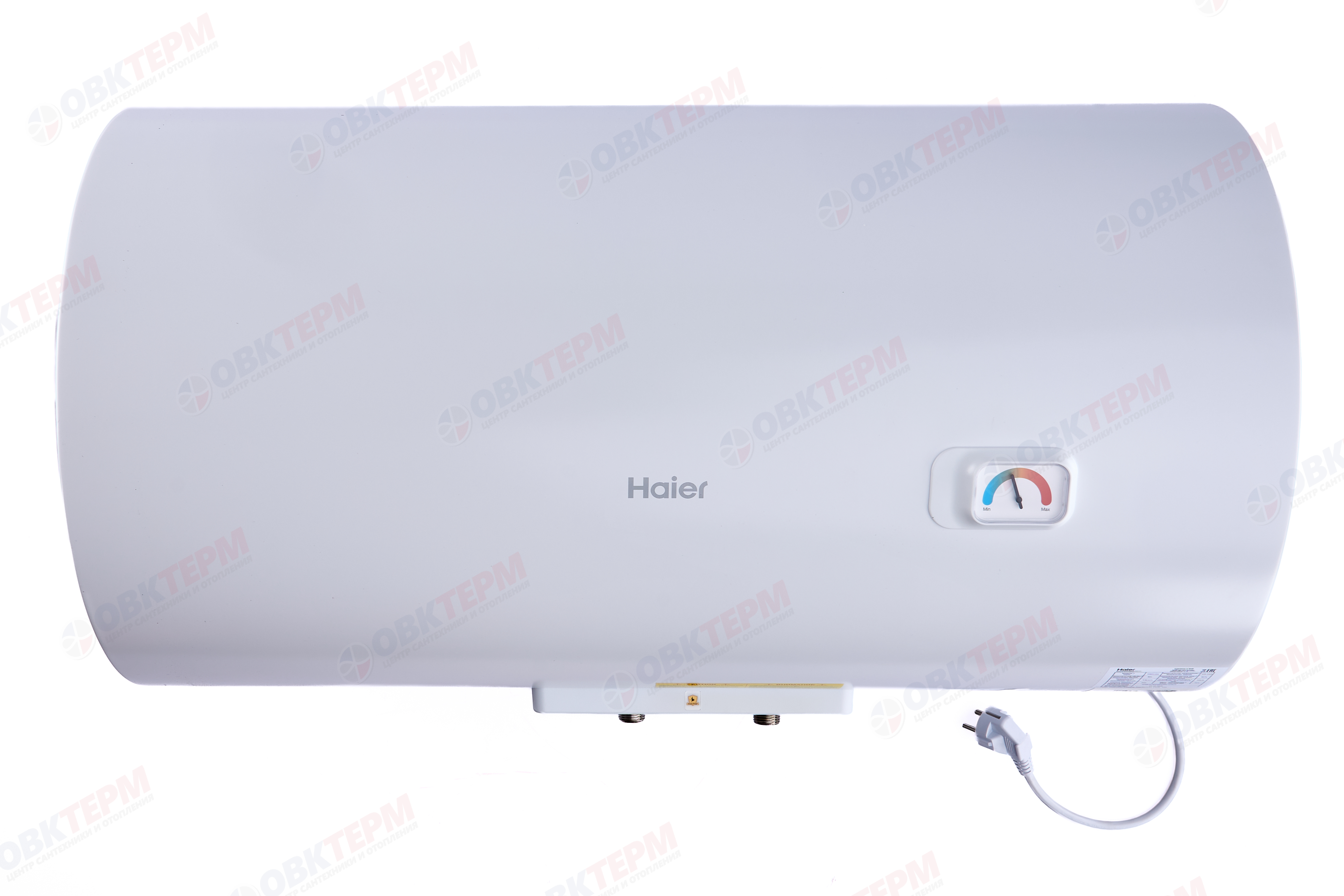 Бойлер  Haier Haier ES80H-CK1 (горизонтальный, тэн 2,4 кВт, в450,ш810,г42,2) - миниатюра №2