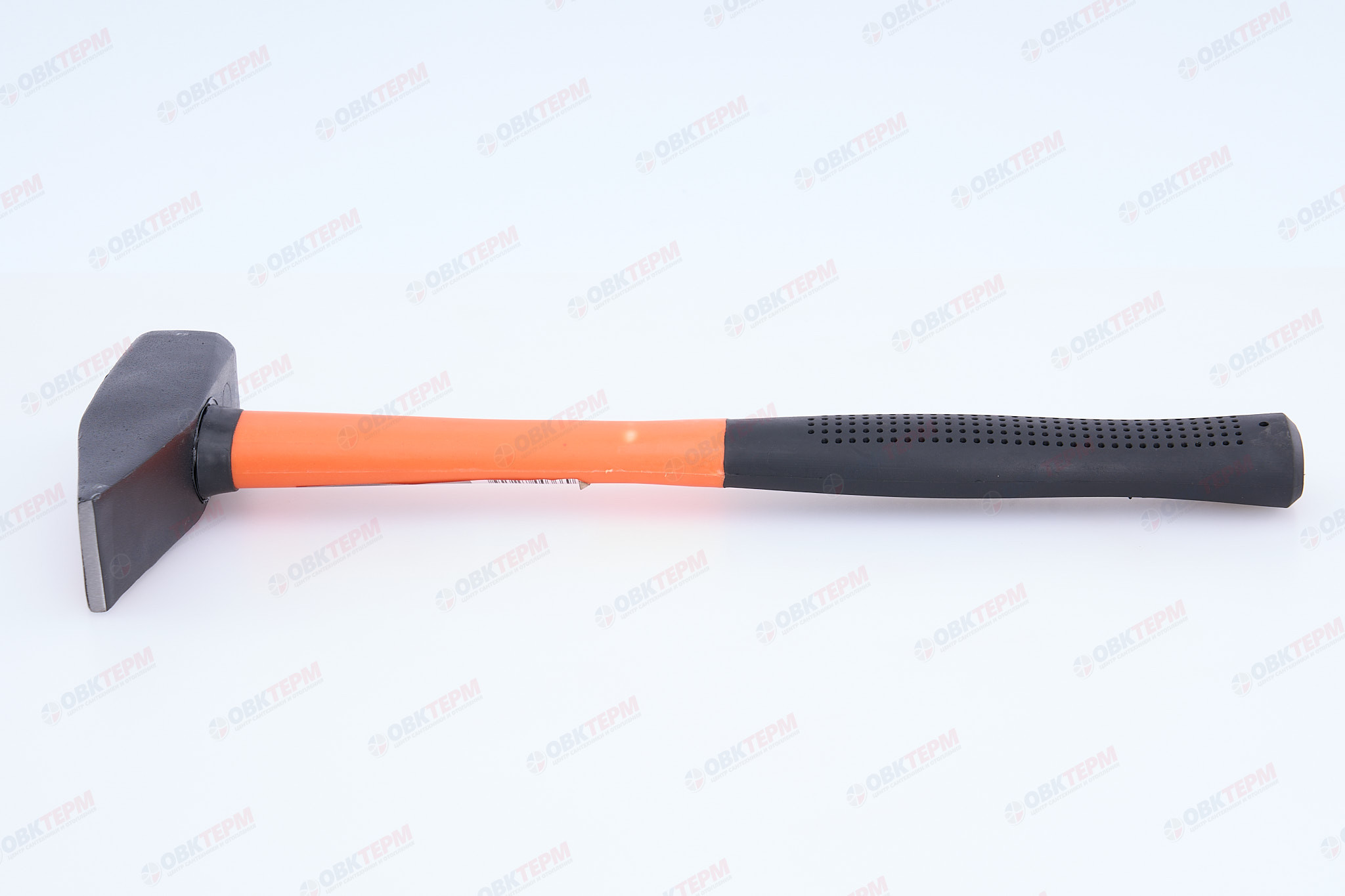 Молоток немецкого типа, фибергласовая ручка, кованый боек 800 гр SANTOOL - Изображение №4