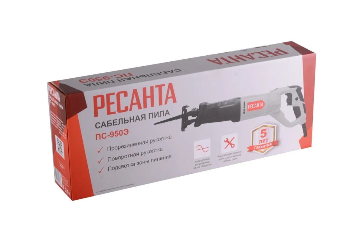 Сабельная пила ПС-950Э Ресанта - Изображение №4