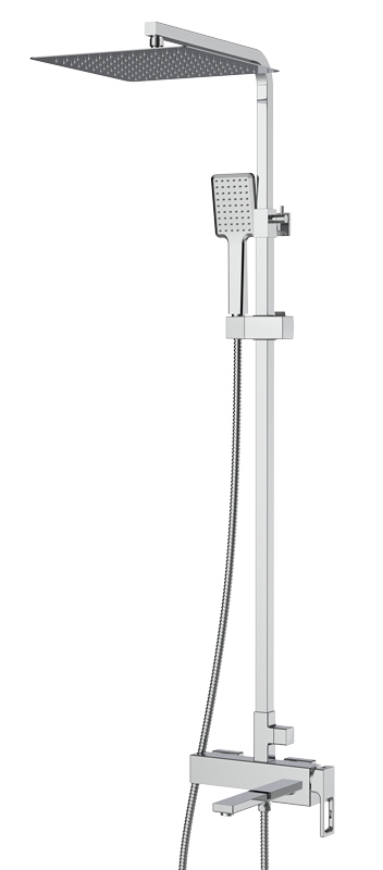 Душ/система со смесителем KOER KB-56009-01 (Цвет хром)  (3 шт/ящ) - Изображение №1