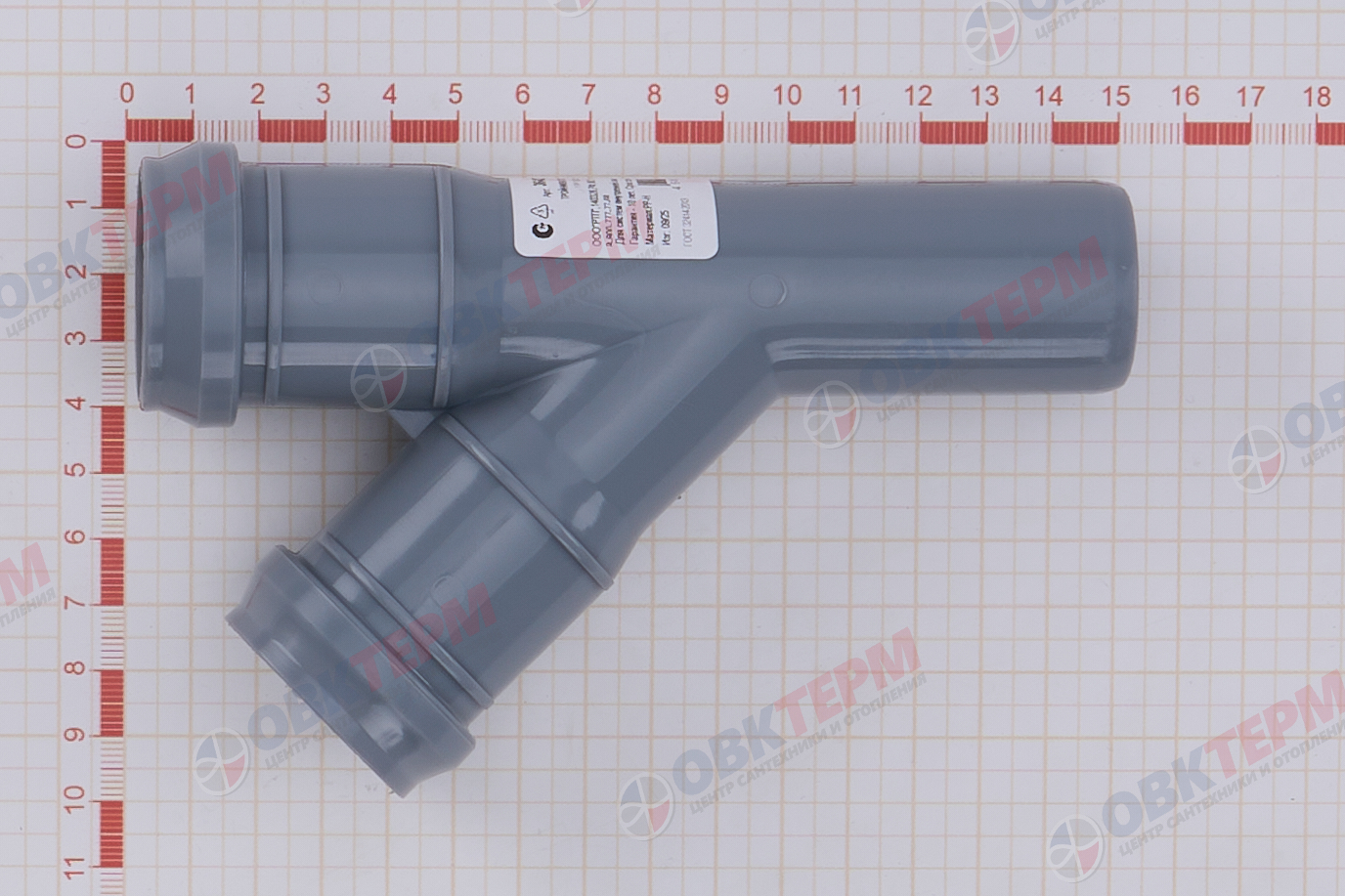 Тройник    32/32/45*    СЕРЫЙ        (60 шт)        RTP - Изображение №5