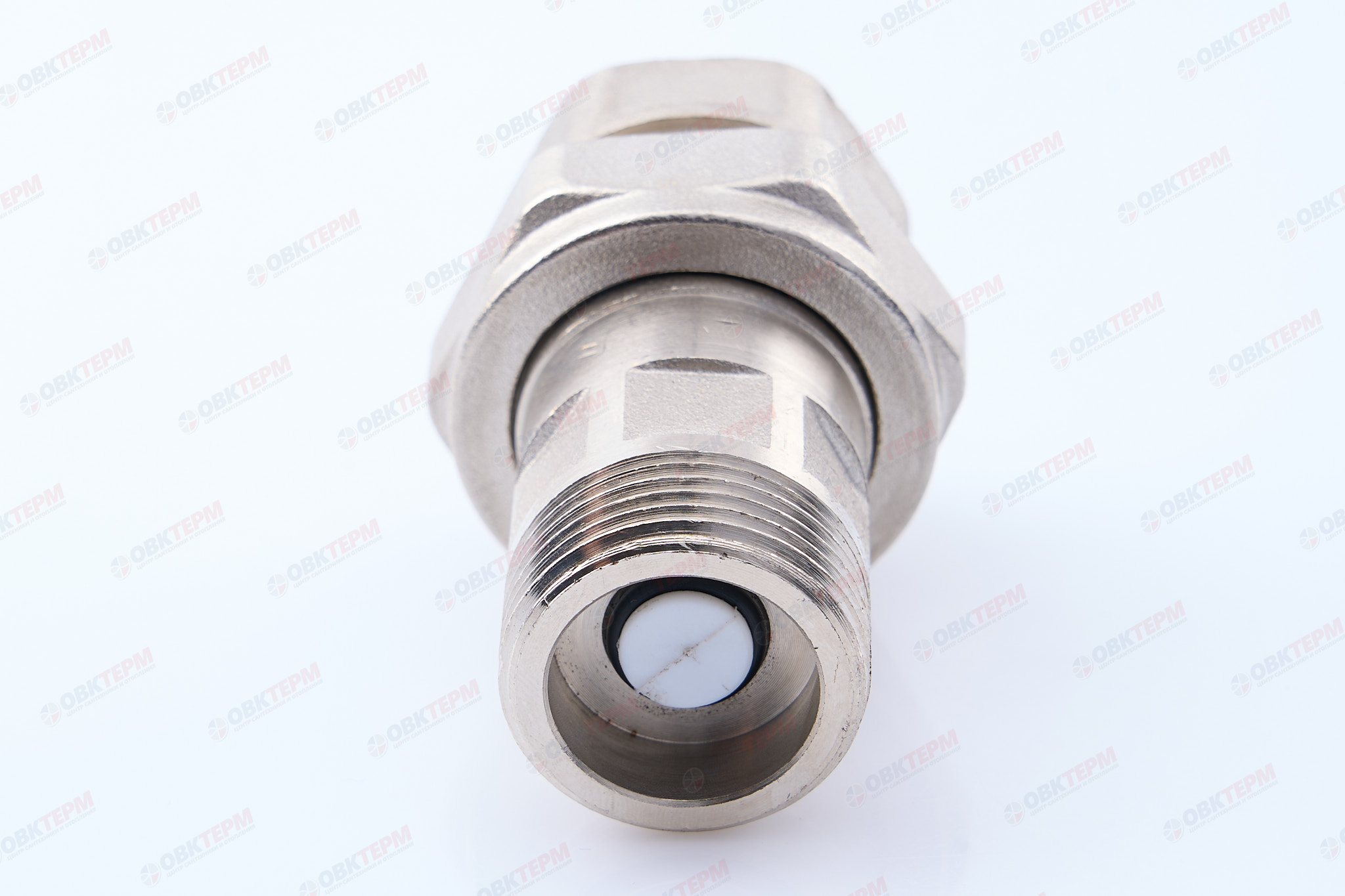 Американка   KOER        3/4"  прямая с обратным клапаном усиленная  (100 шт) - Изображение №5