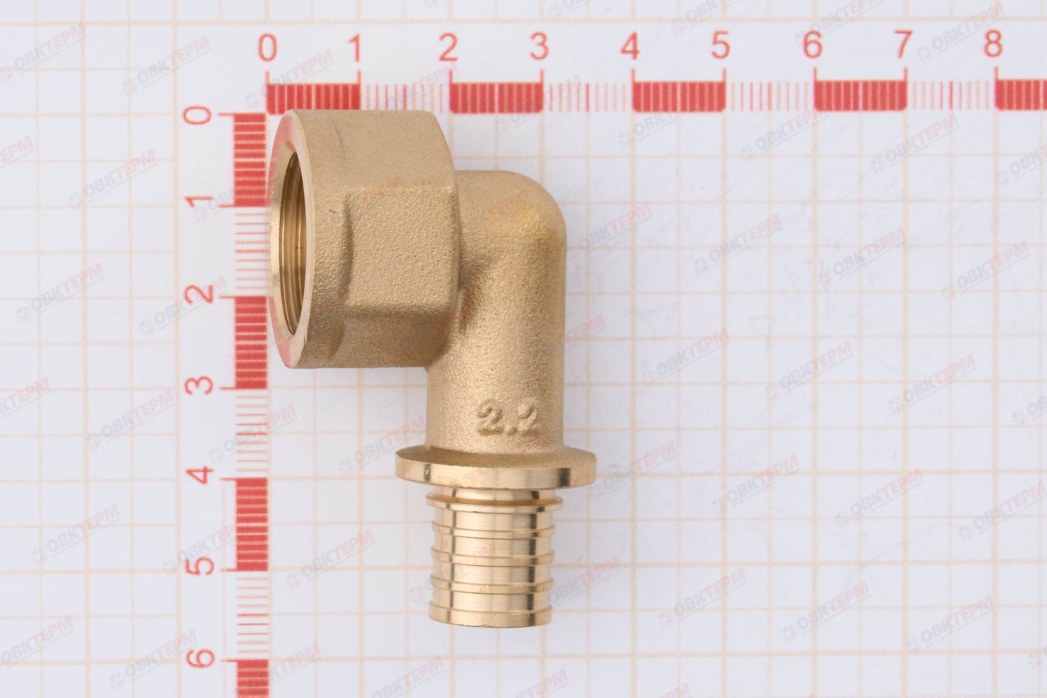Угол  аксиальный  16-2,2 х 1/2"в    TIM   (120/5шт) - Изображение №5