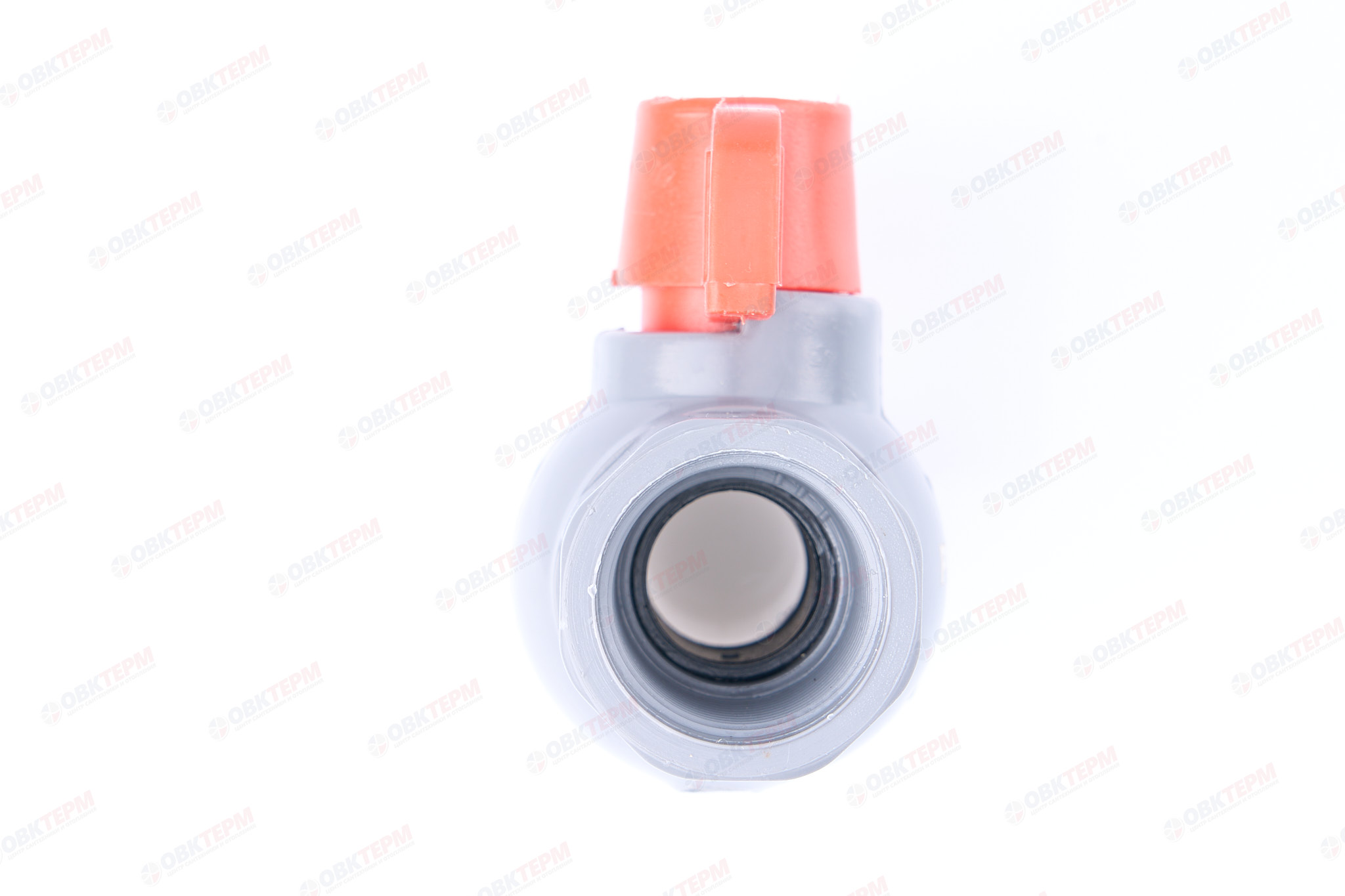 Кран  шаровый пластиковый     3/4"  ВН (серый)  PLAMIX  (160шт) - Изображение №3