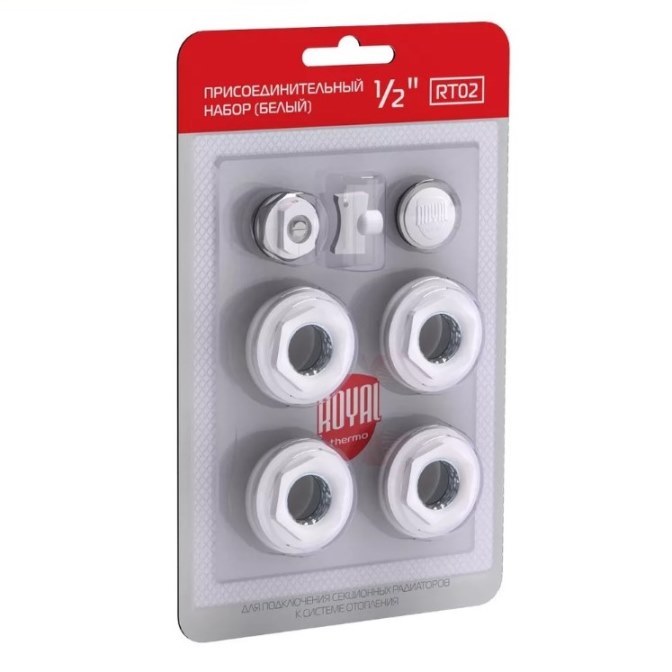 Комплект радиаторный   1/2"  Royal Thermo - Изображение №1