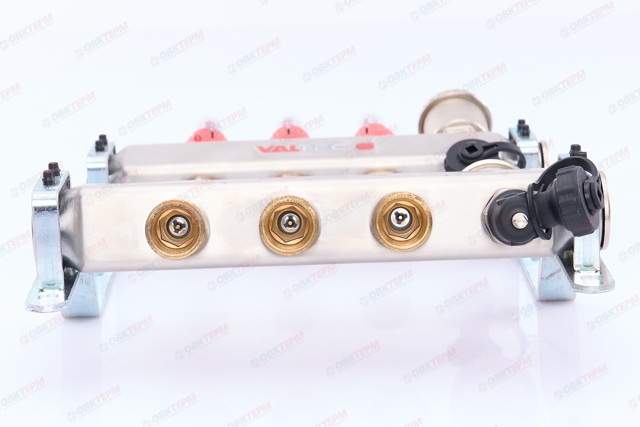 Коллект. БЛОК  Valtec НЕРЖ в сборе 1* 3 вых. Еврок.3/4 - Изображение №2