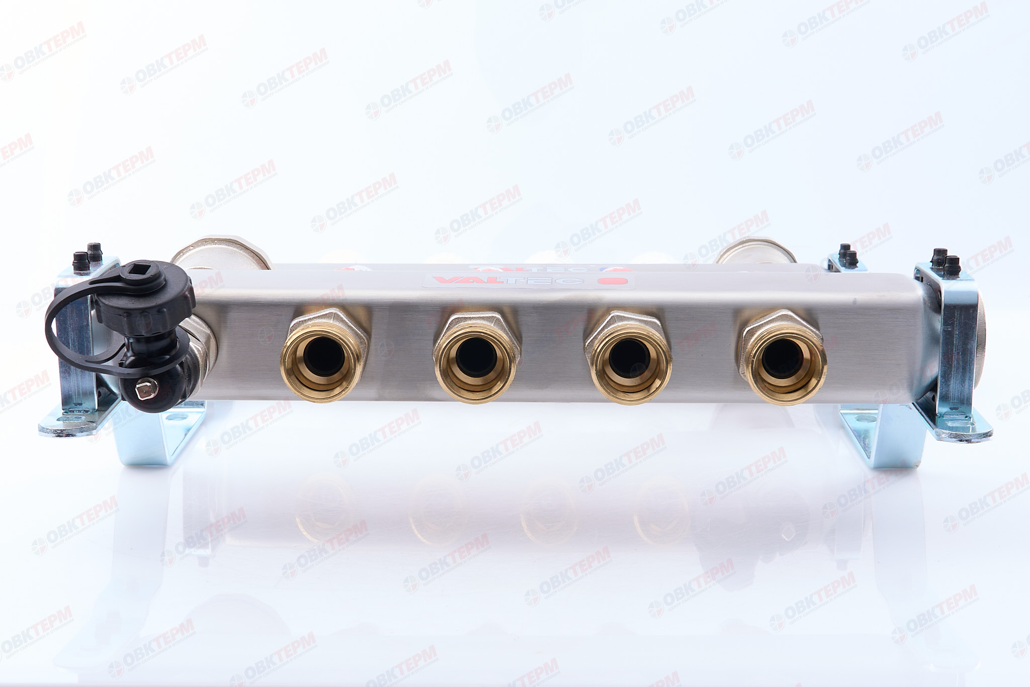 Коллект. БЛОК  Valtec НЕРЖ в сборе 1* 4 вых. Еврок.3/4 - миниатюра №8