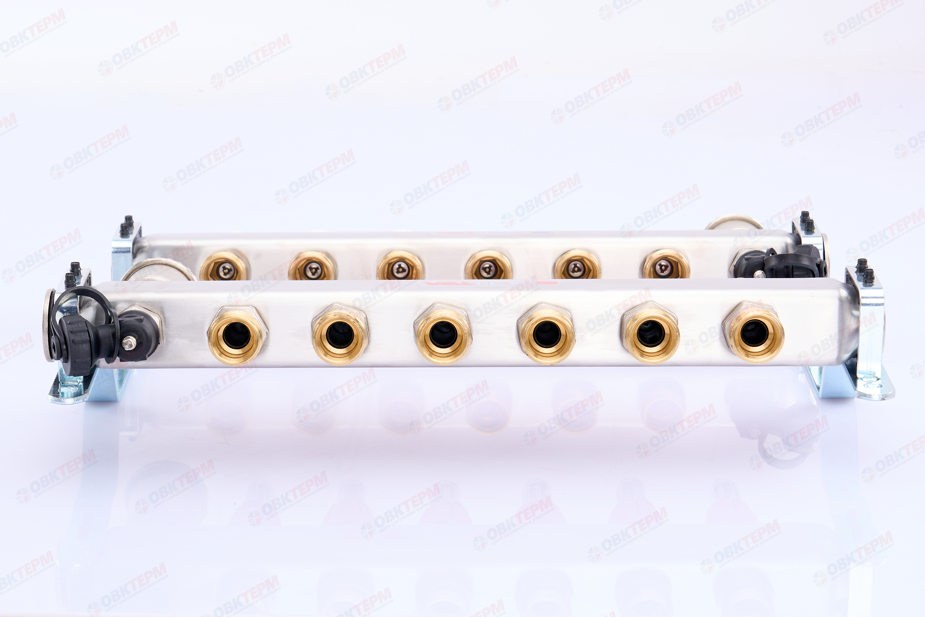 Коллект. БЛОК  Valtec НЕРЖ в сборе 1* 6 вых. Еврок.3/4 - миниатюра №8