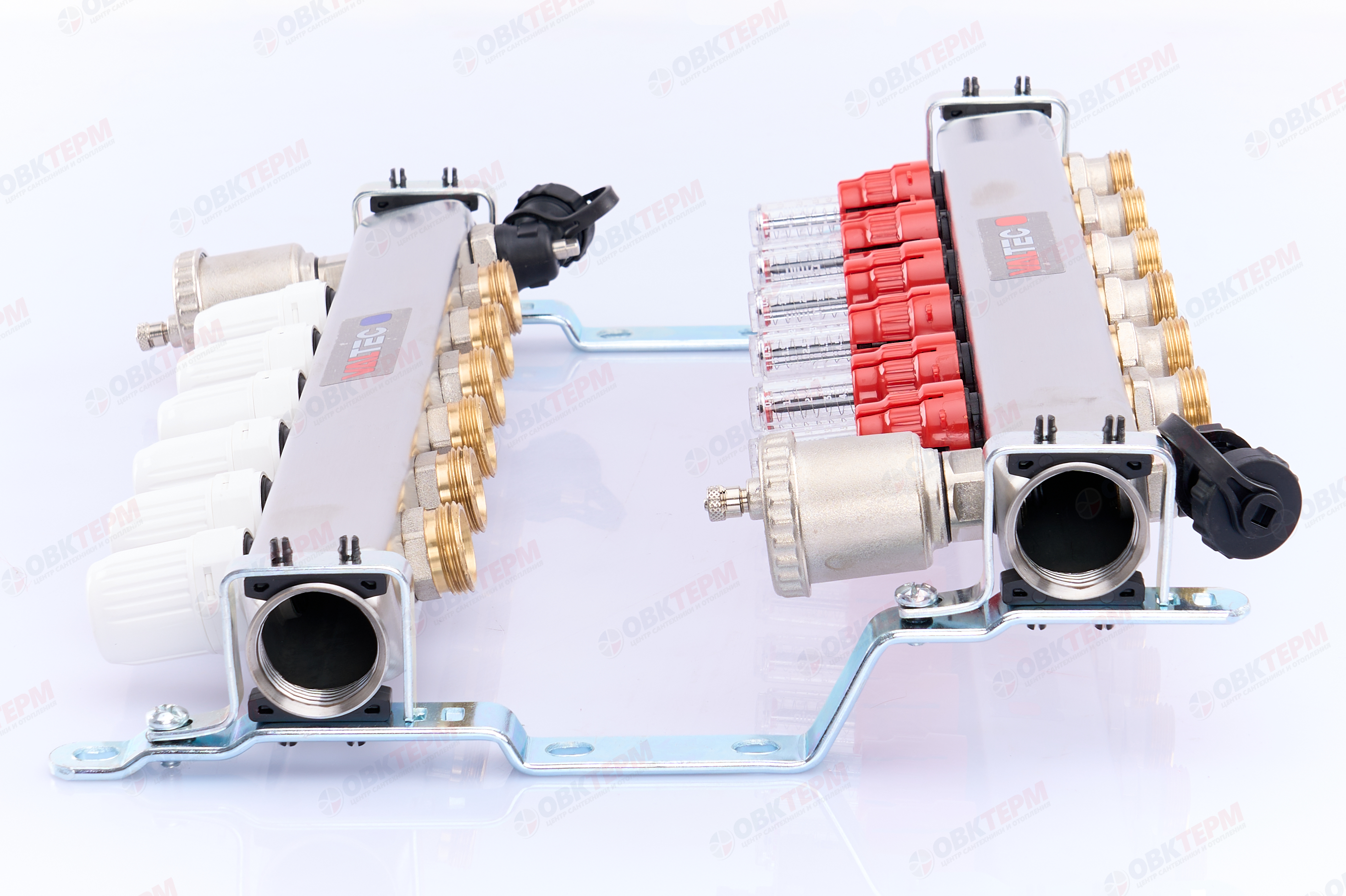 Коллект. БЛОК  Valtec НЕРЖ в сборе 1* 6 вых. Еврок.3/4 - миниатюра №9