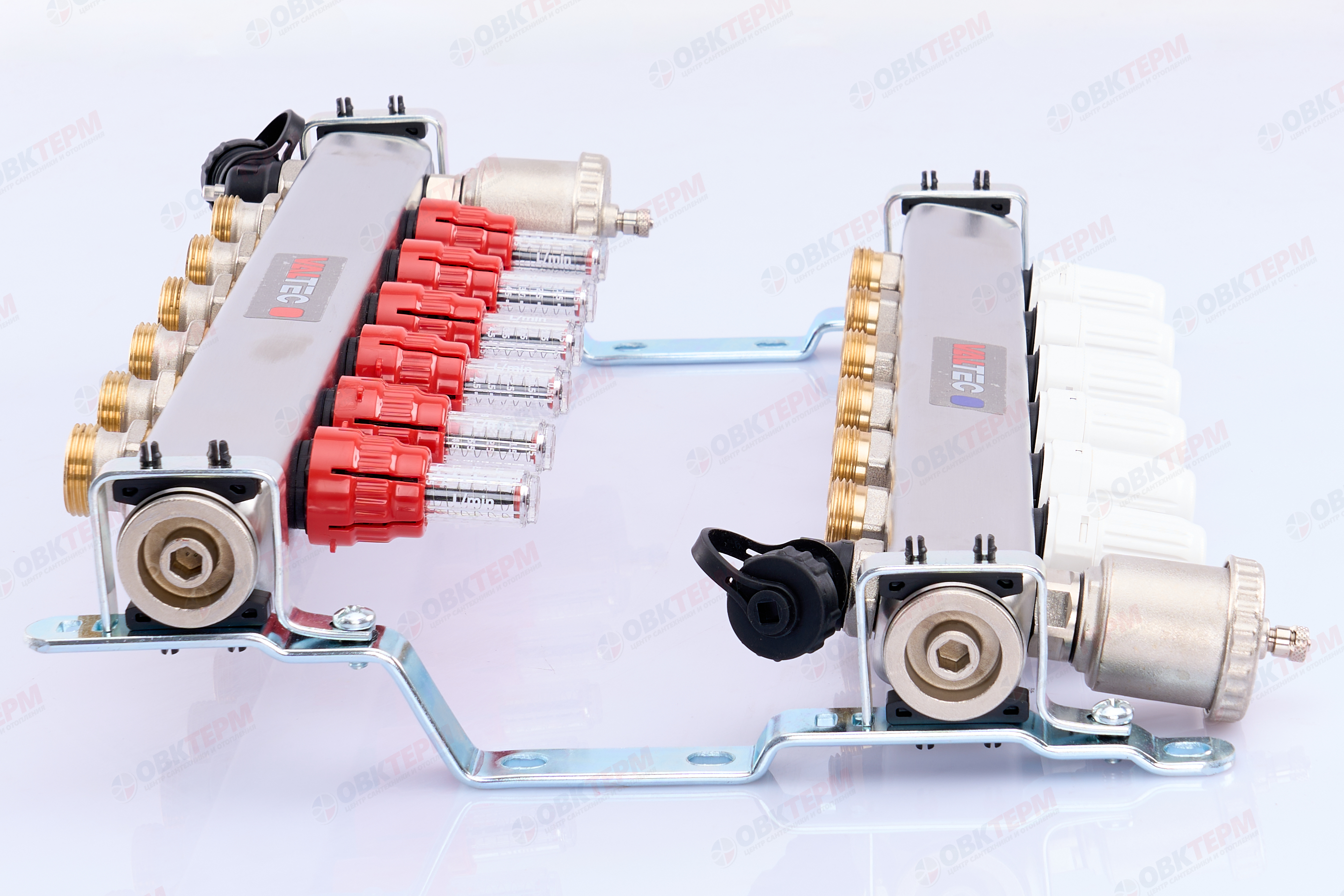 Коллект. БЛОК  Valtec НЕРЖ в сборе 1* 6 вых. Еврок.3/4 - миниатюра №11