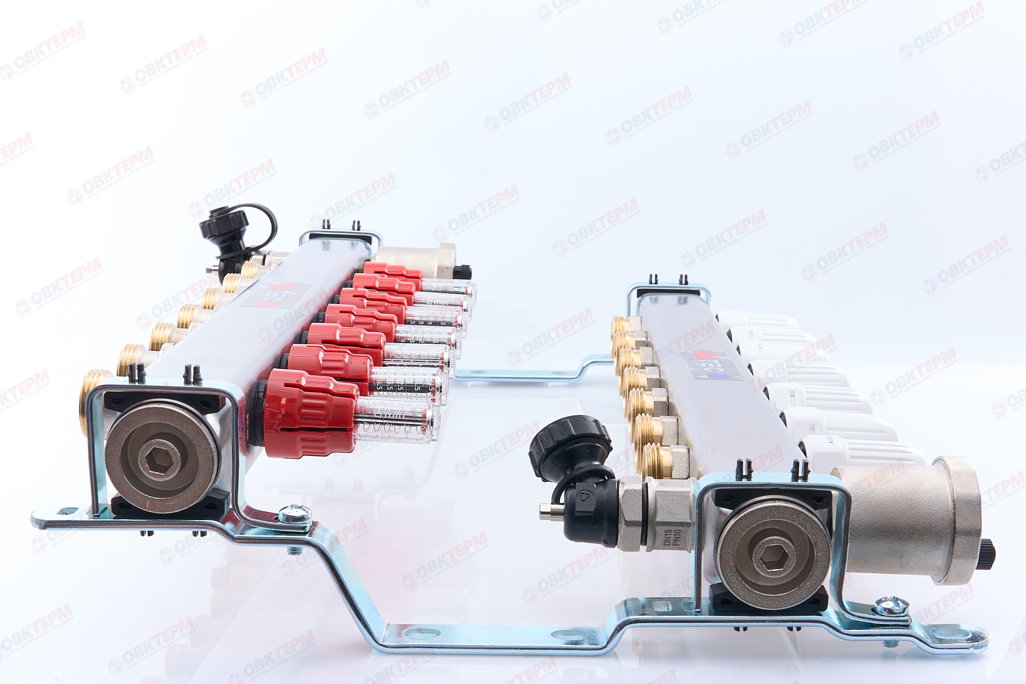 Коллект. БЛОК  Valtec НЕРЖ в сборе 1* 7 вых. Еврок.3/4 - миниатюра №9