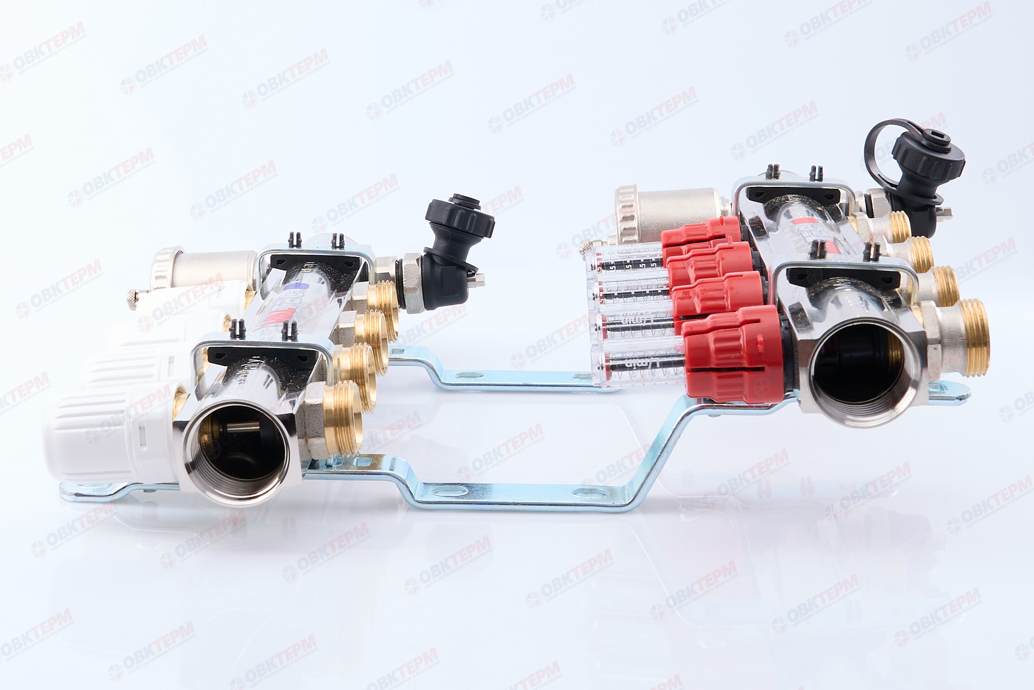 Коллект. группа  Valtec со встр. расход. в сборе  1*4 вых. Еврок.3/4 - миниатюра №7
