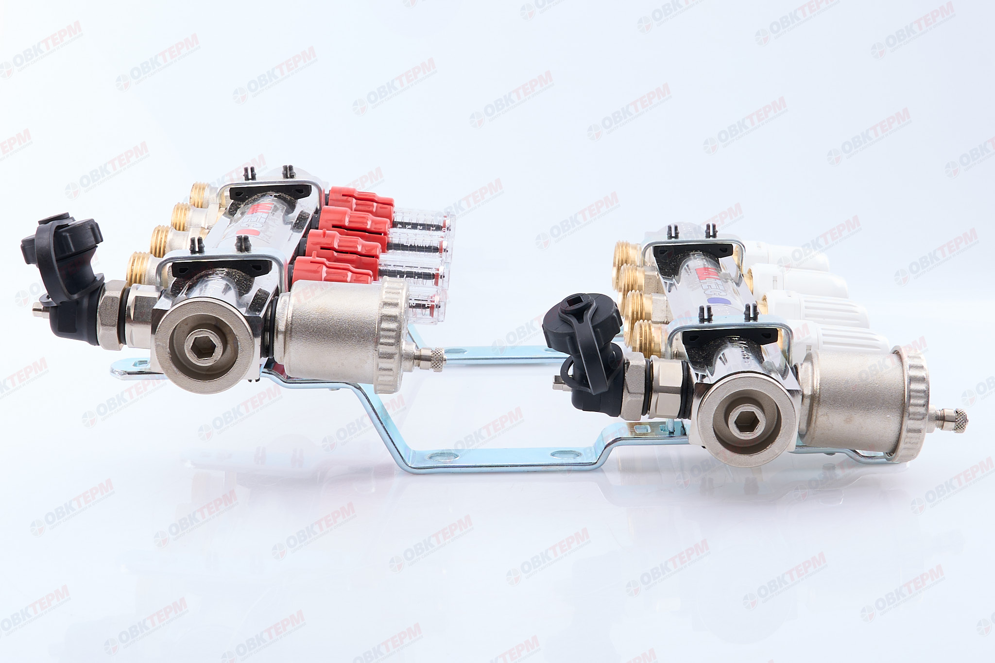 Коллект. группа  Valtec со встр. расход. в сборе  1*4 вых. Еврок.3/4 - миниатюра №9