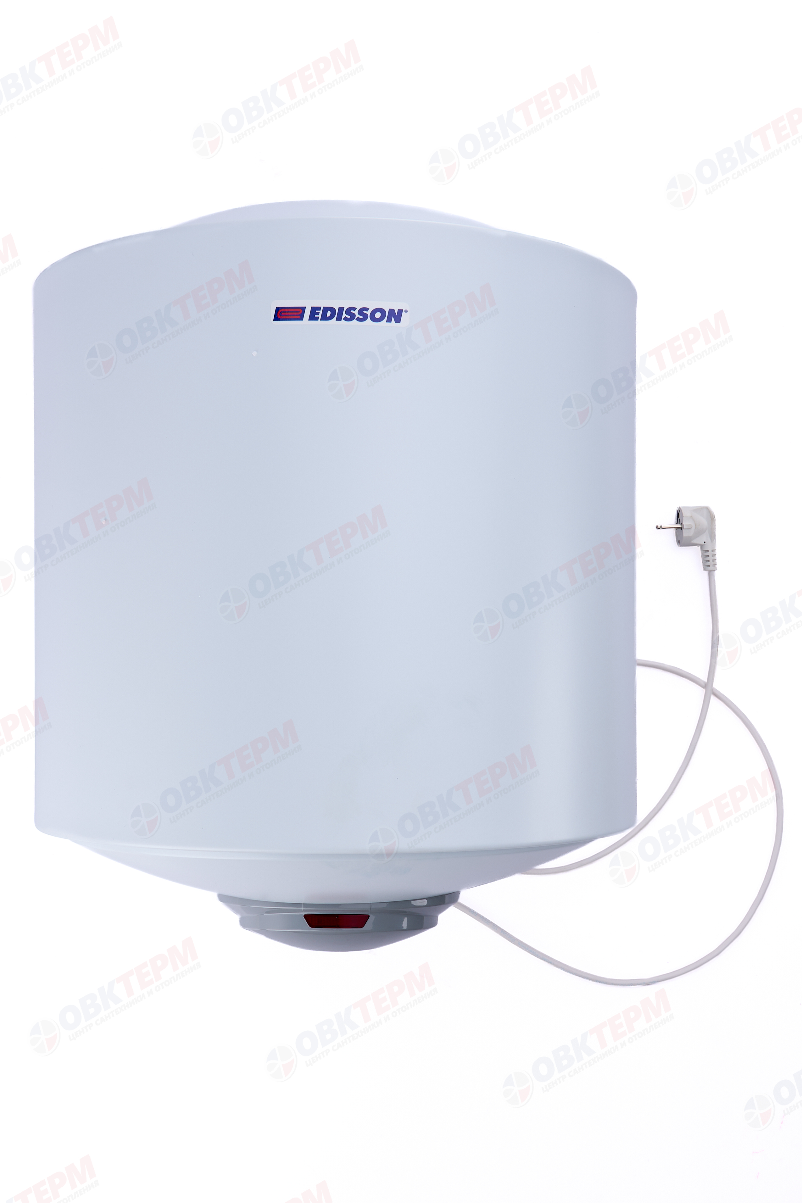 Водонагреватель электрический EDISSON ER  50 V (вертик.,белый,тэн 1,5 кВт, в527,ш445,г459) - Изображение №1