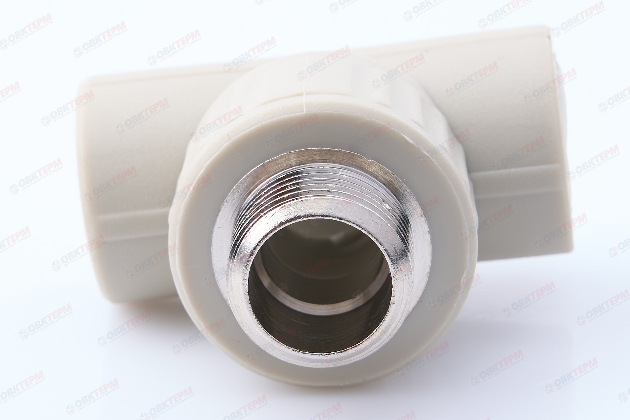 Тройник с МРН  20 * 1/2"      (VALFEX)  серый  (100/25) - Изображение №4