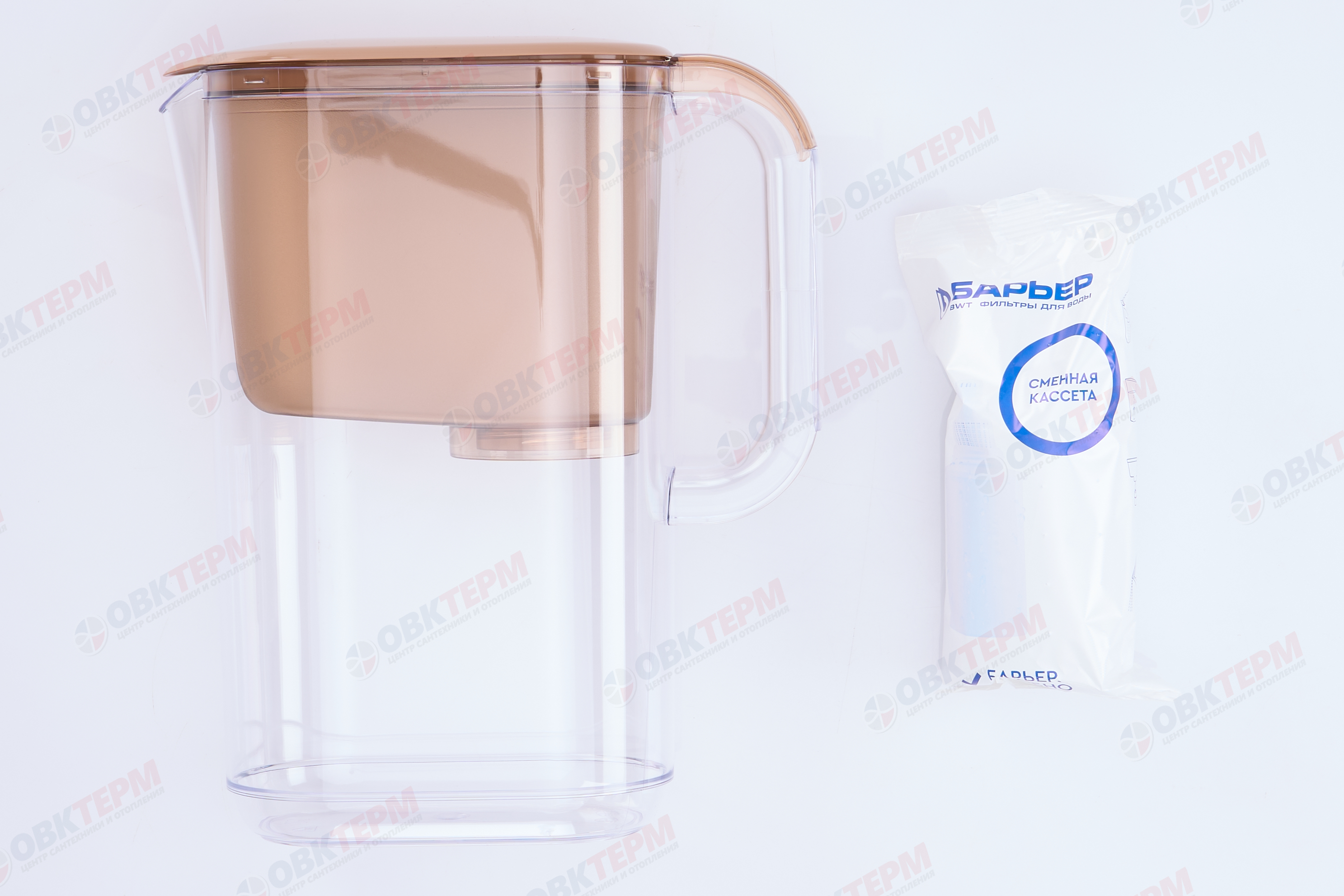 Барьер     Фильтр-кувшин  Стайл XS "Мокко" (карамельный)  2,5 л  (4 шт) - Изображение №5