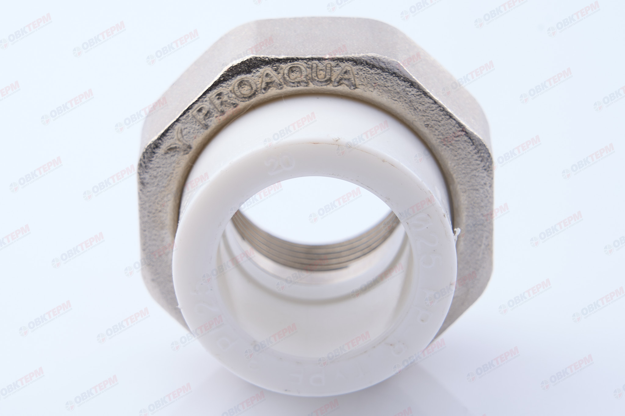 Разборное соединение   25 *  3/4"  В   БЕЛАЯ          (PRO AQUA)    (75/15) - Изображение №5