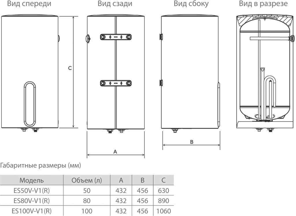 Бойлер Haier ES      50V -V1B (R) - миниатюра №5