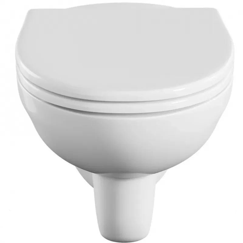 Унитаз подвесной Norm Fit, без сиденья (подходят 90583, 43960),  (Ш360хВ350хГ540) - Изображение №4