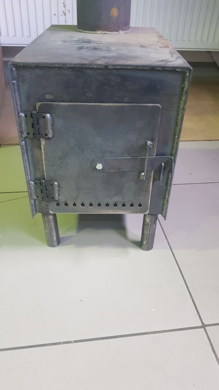 Печь Буржуйка (дрова/уголь, дымоход Ø115мм) - Изображение №1