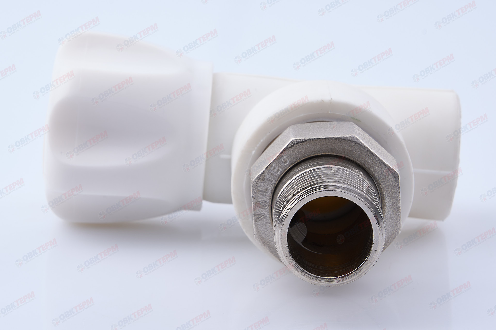 Кран радиаторный угловой вентельный 25*3/4   (Valtec )   (5шт/50ящ) - миниатюра №8