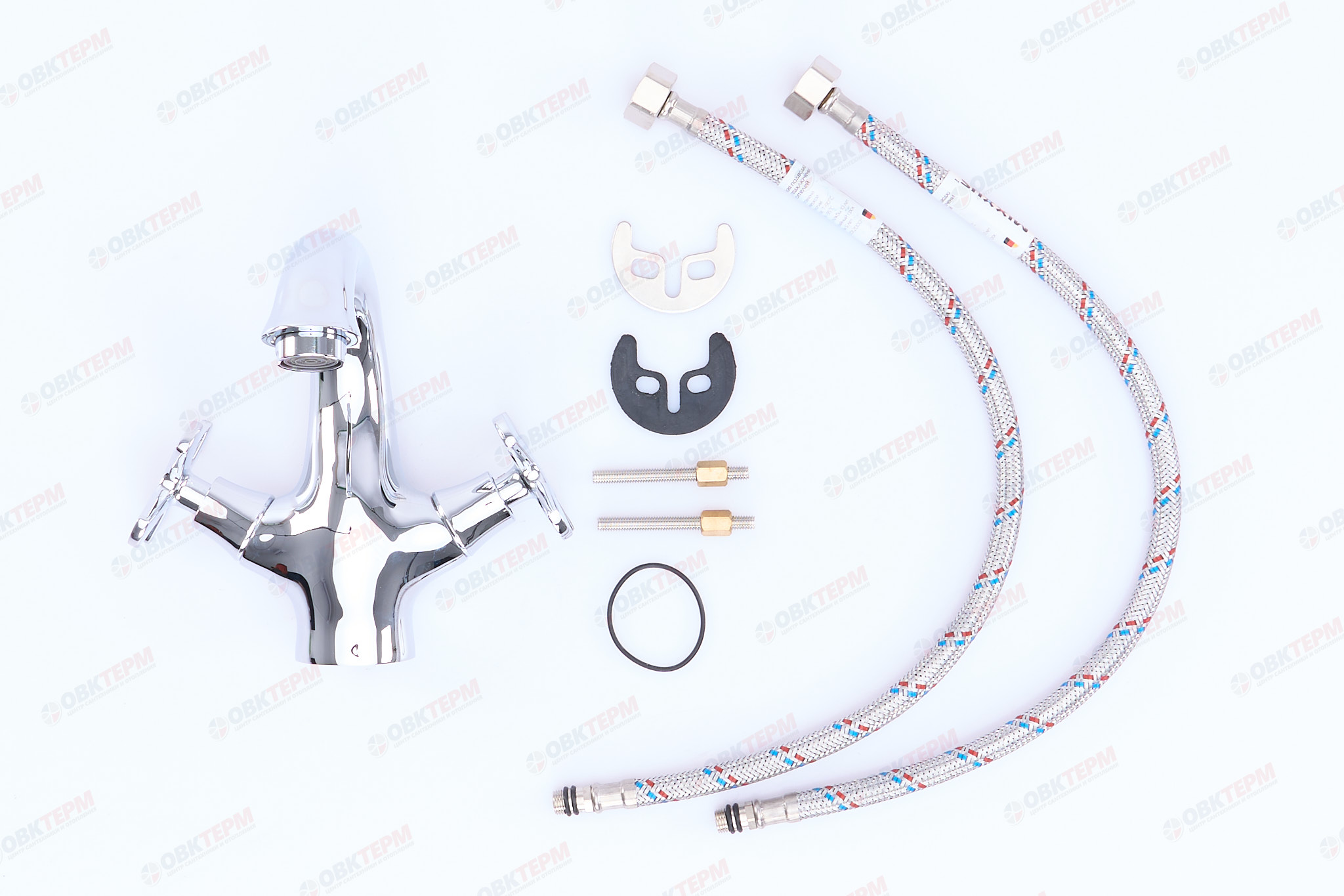 Смеситель д/умывальника буксовый MIXXUS PREMIUM FOBOS 161  (10 шт/ящ) - Изображение №3