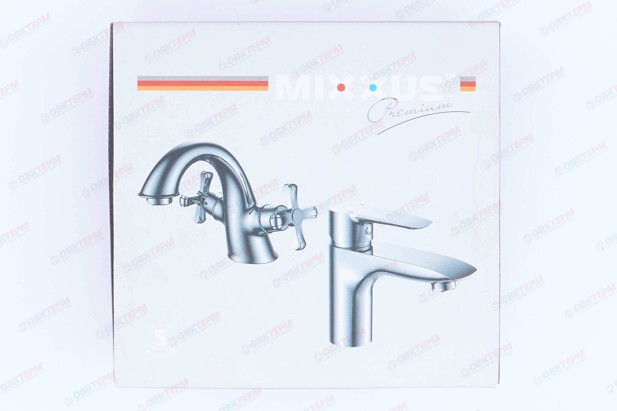 Смеситель д/умывальника буксовый MIXXUS PREMIUM FOBOS 161  (10 шт/ящ) - миниатюра №6