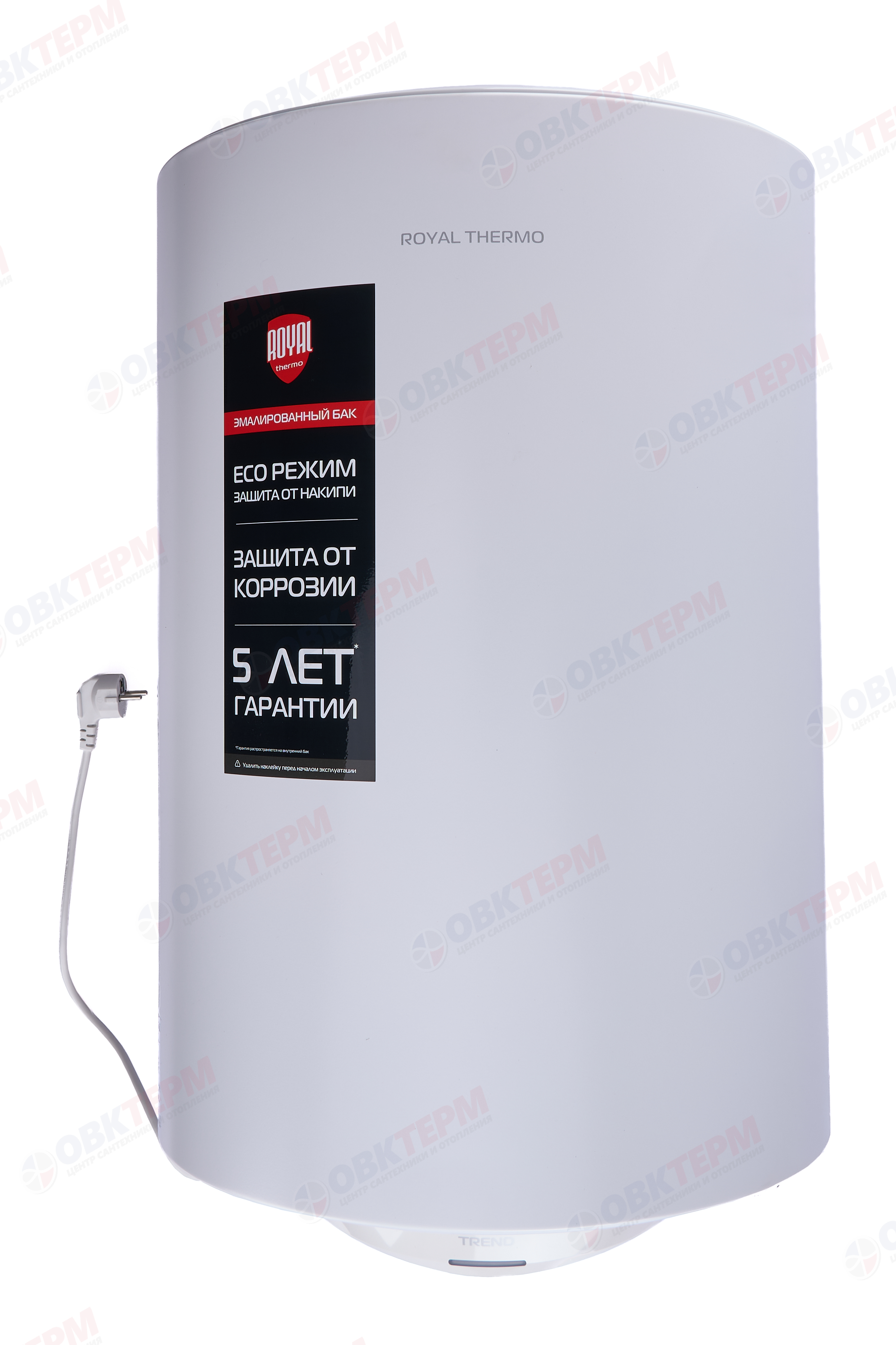 Водонагреватель Royal Thermo RWH  80 Trend (1,5 кВт, мокрый тэн, белый,  ш450*в766*г468 ) - Изображение №2