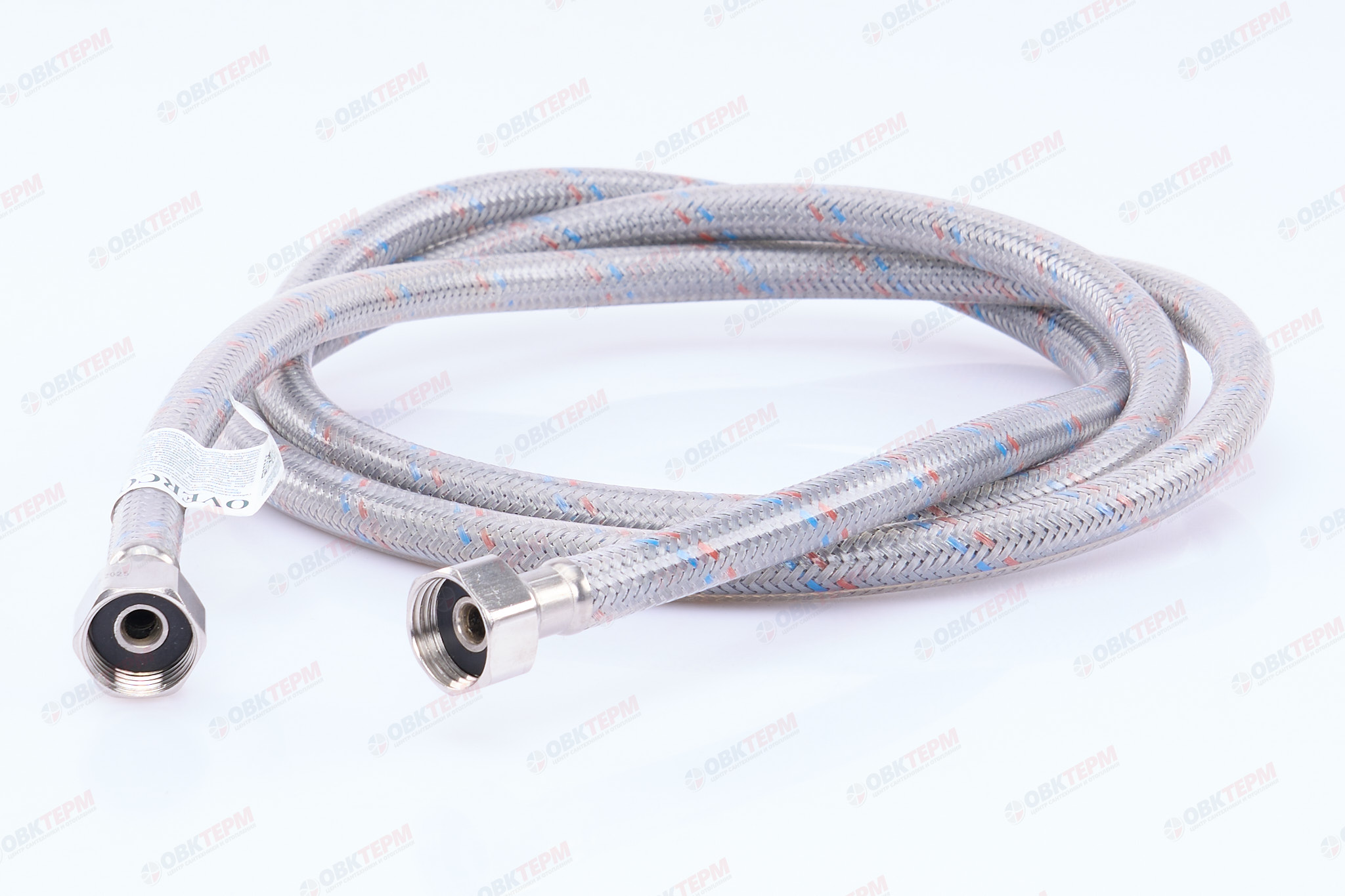 Шланг    1/2"х1/2" ВВ, в силикон.обмотке   200 см  "OVERCON"   (50шт/ящ) - Изображение №2