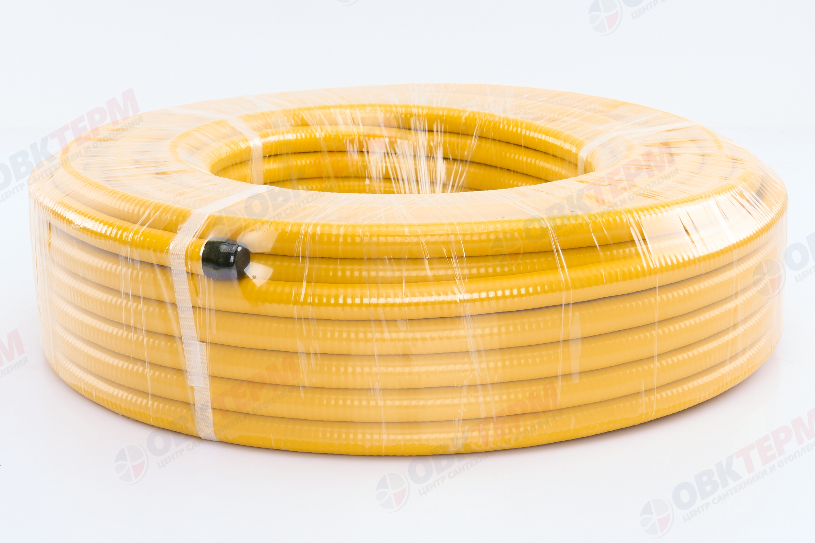 Труба гофрированная из нерж. стали отожженная в оболочке 15А TIM   (50м) - Изображение №1