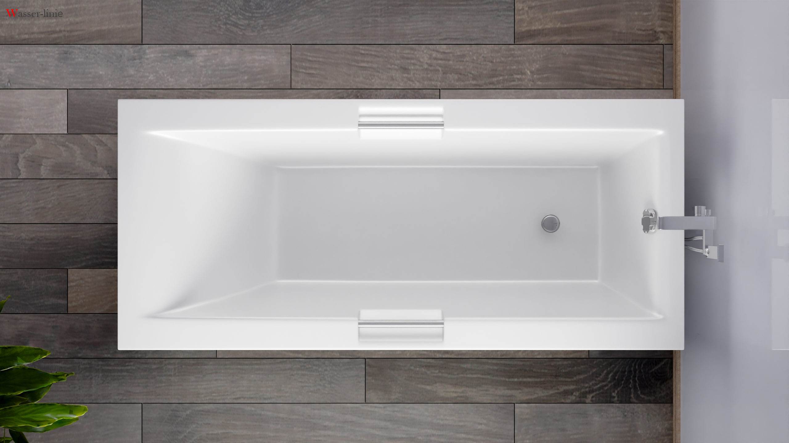 Ванна акрил  Wasser-Linie SINDI 160*75 (без комплекта) - Изображение №1