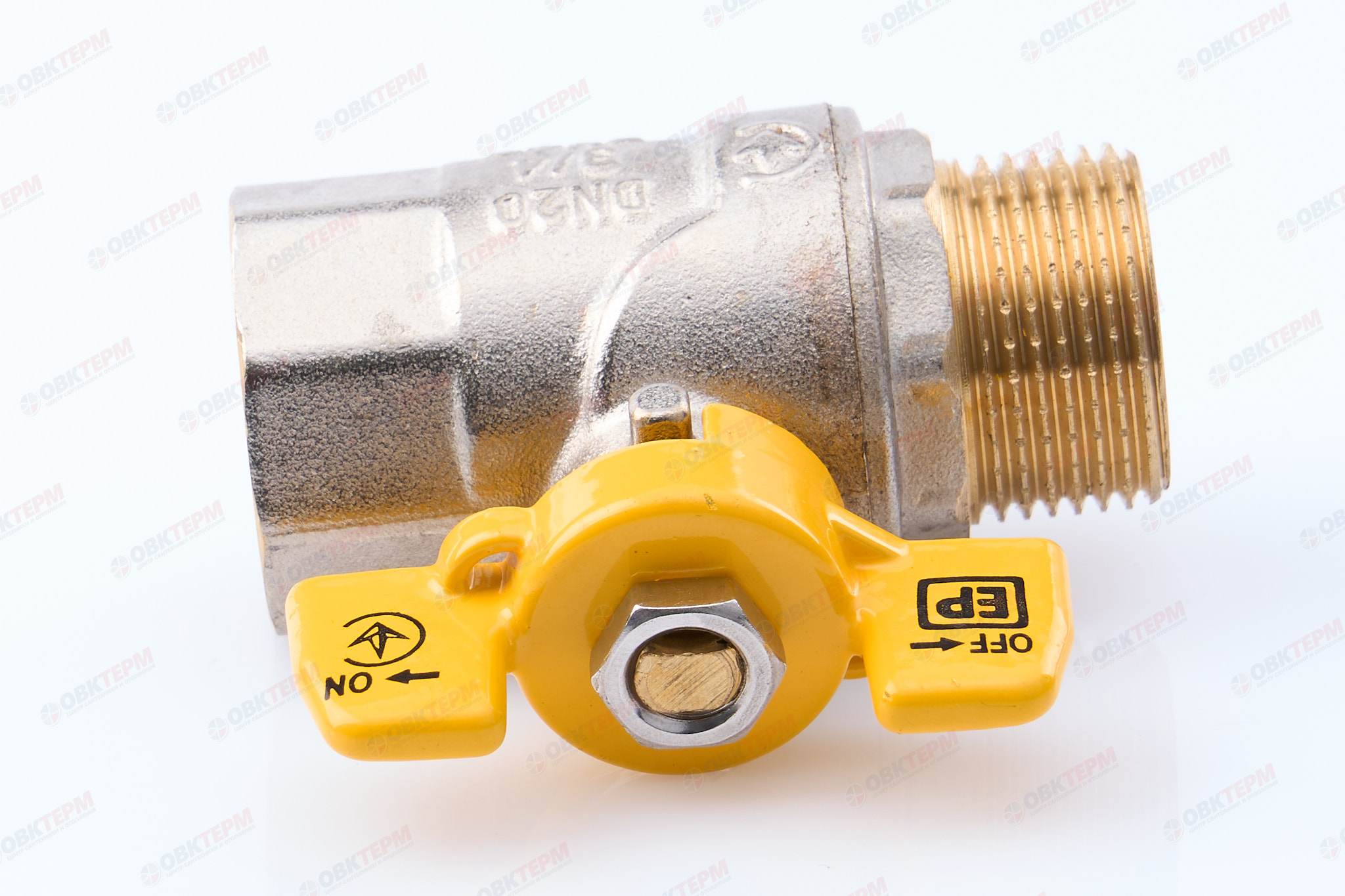 Кран шаровый ГАЗ   EUROPRODUCT     3/4" ВН   бабочка (80 шт) - Изображение №5