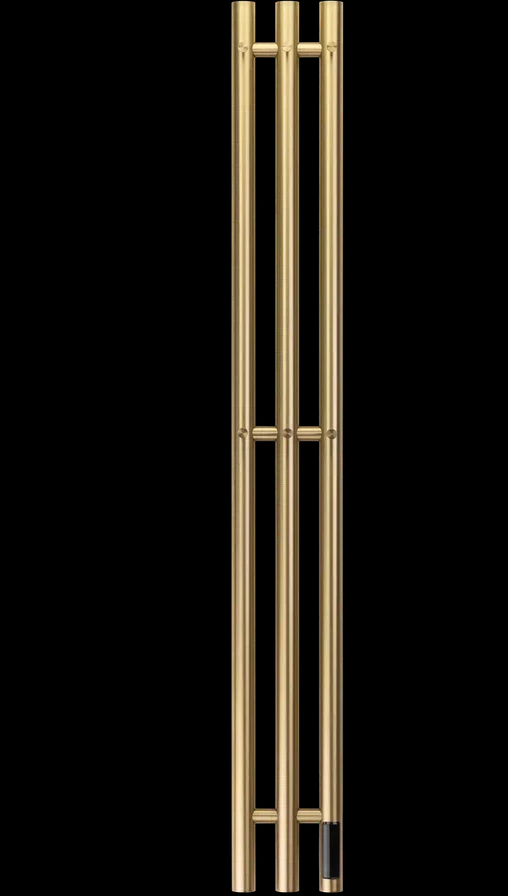 Полотенцесушитель электрический Domamir Papa 1200x120 MZ (матовое золото) - Изображение №2