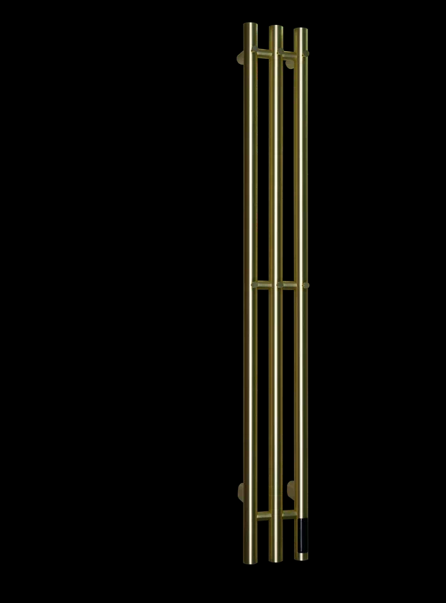 Полотенцесушитель электрический Domamir Papa 1200x120 MZ (матовое золото) - Изображение №5