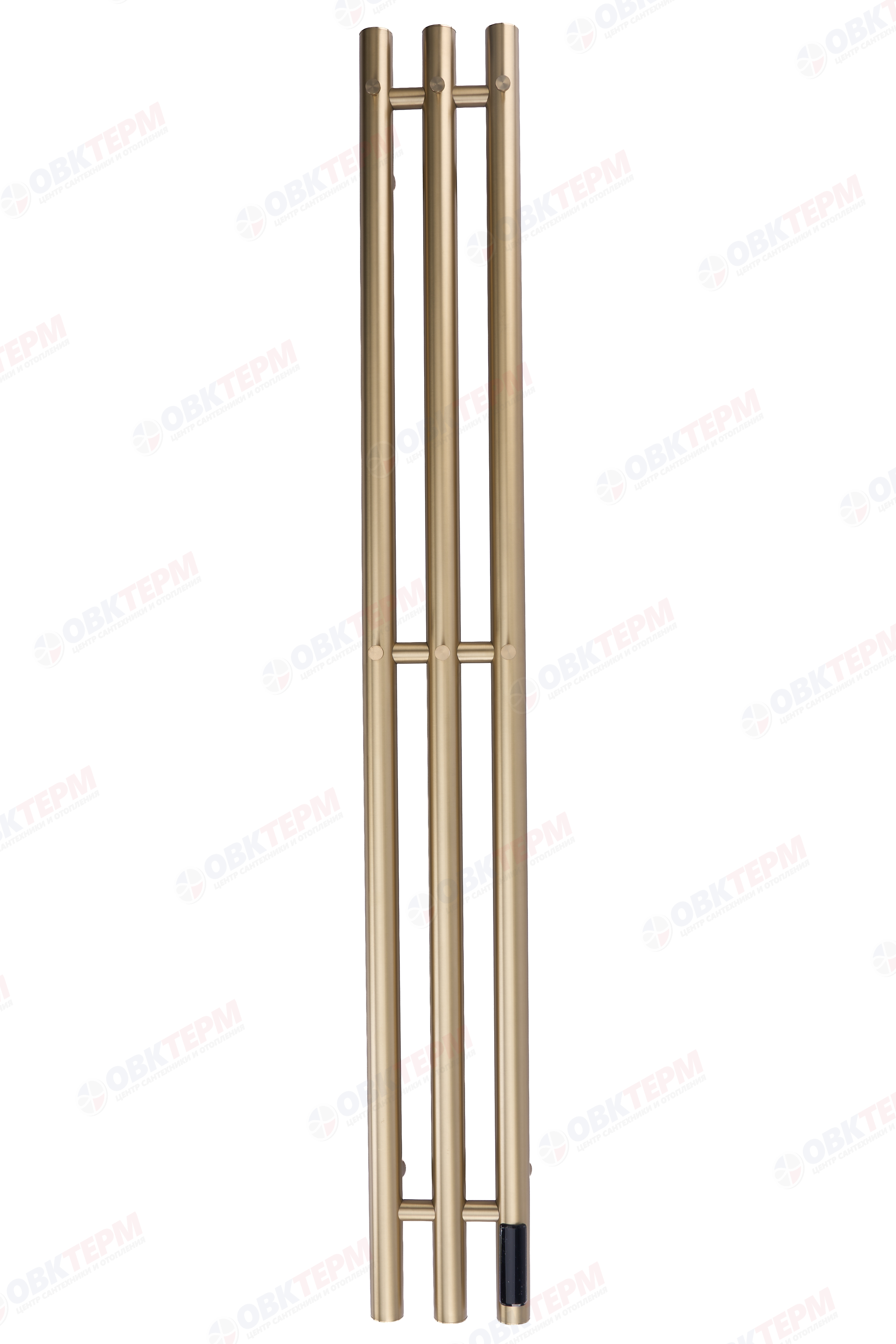 Полотенцесушитель электрический Domamir Papa 1200x120 MZ (матовое золото) - изображение №1