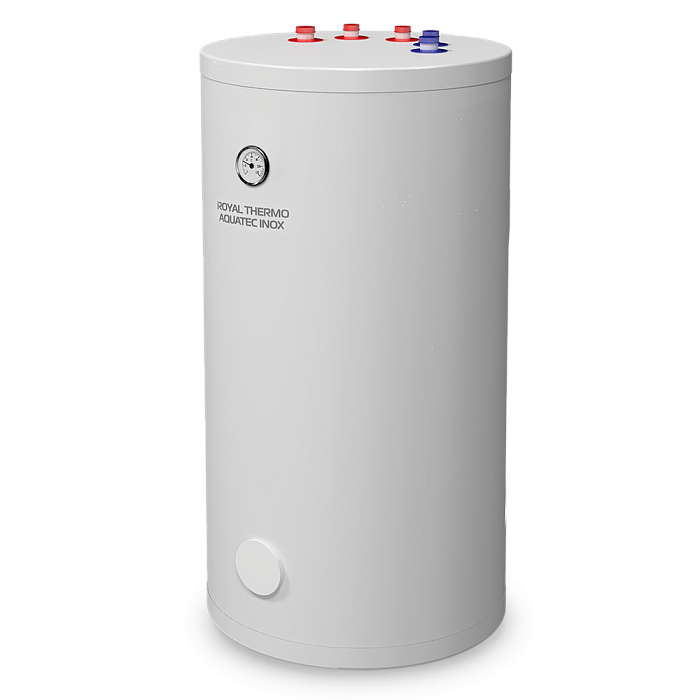 Бойлер косвенного нагрева Royal Thermo AQUATEC INOX RTWX-T 150 напольный верхнее подключение - Изображение №1