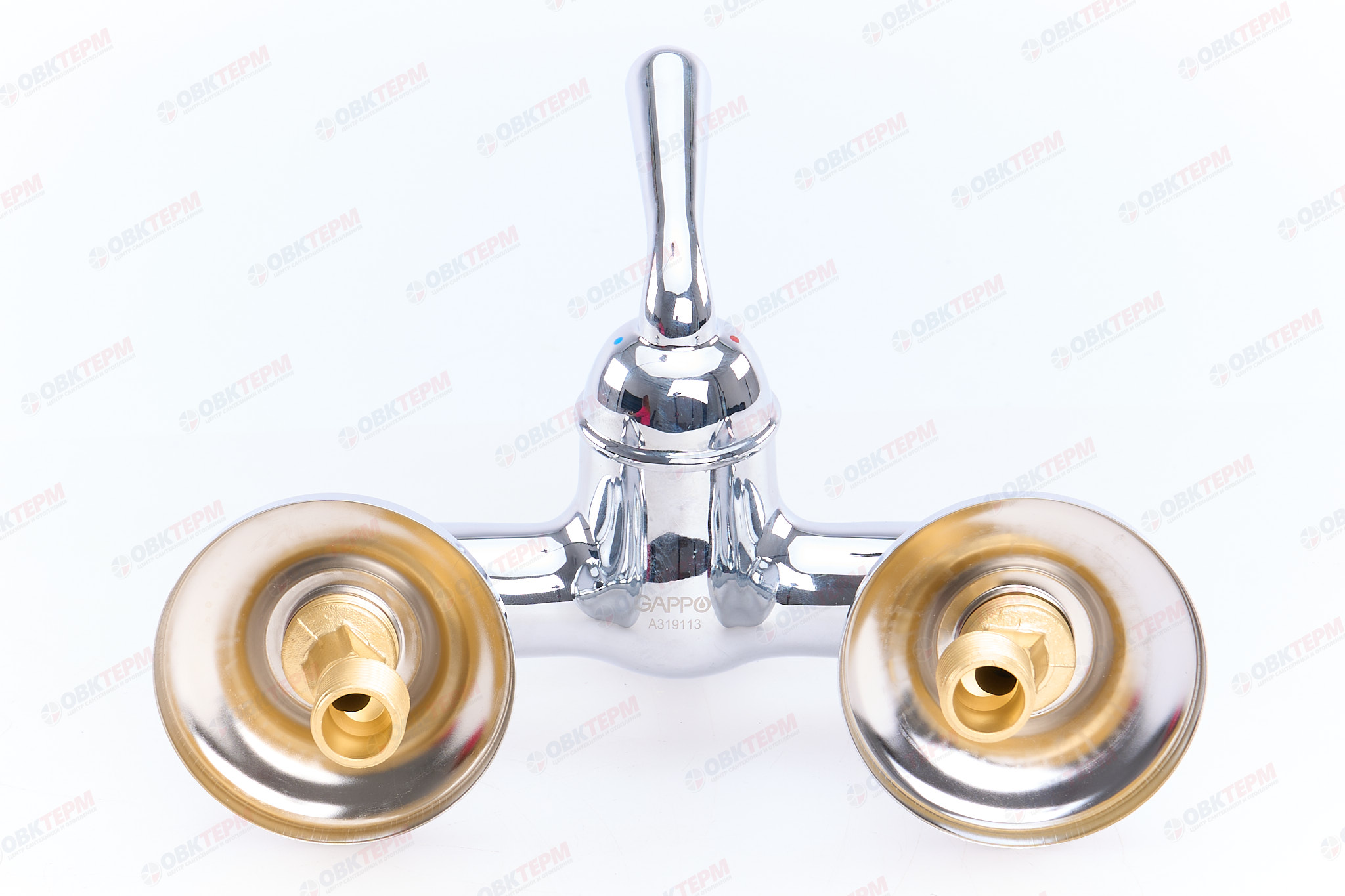 Смеситель д/ванны GAPPO G3288 латунь /хром /Ø35мм /лейка 1 реж - миниатюра №6