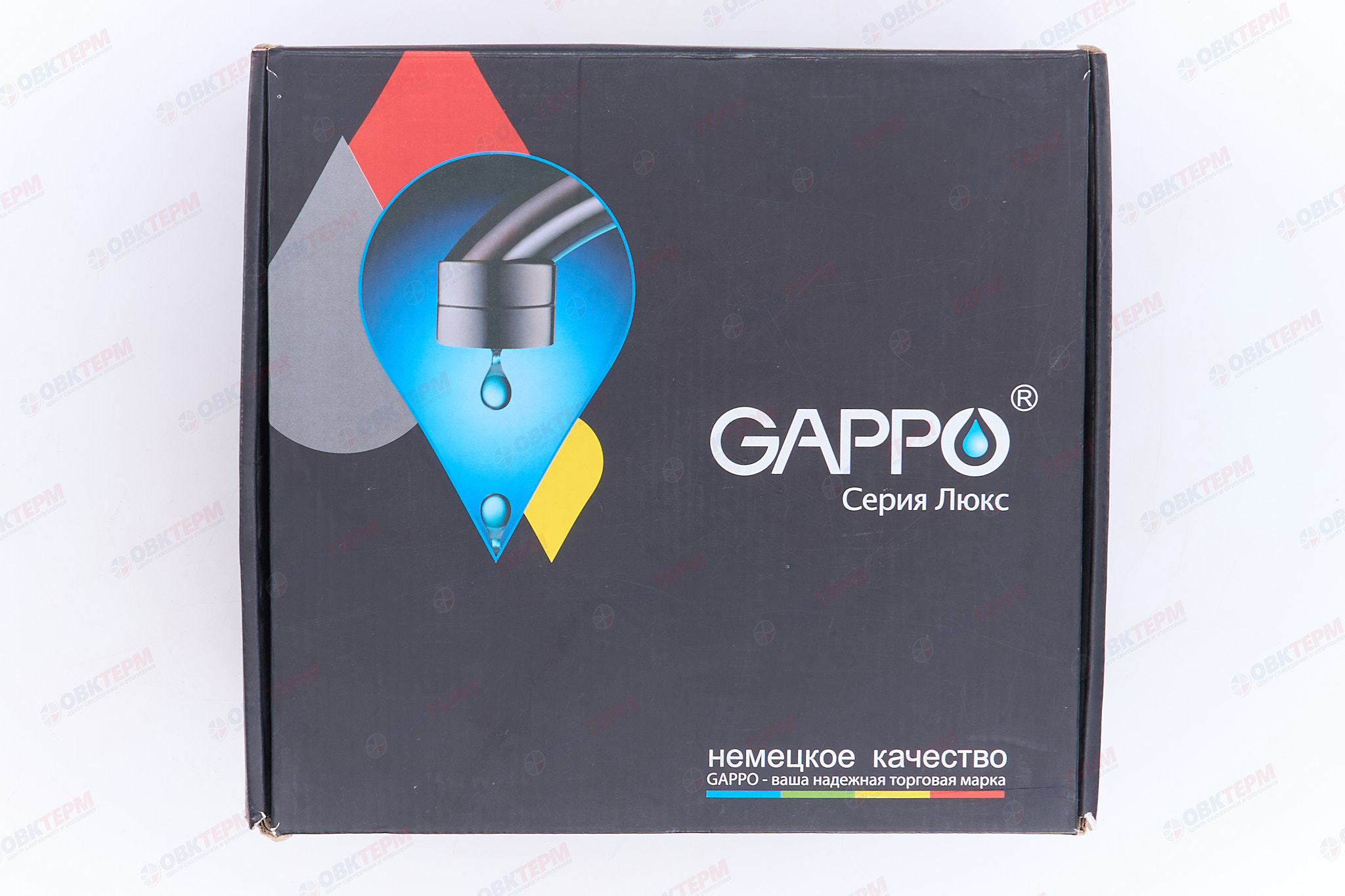 Смеситель д/ванны GAPPO G3288 латунь /хром /Ø35мм /лейка 1 реж - миниатюра №8