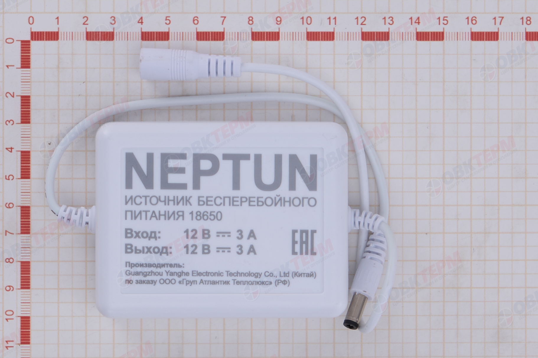 НЕПТУН Источник бесперебойного питания 18650   12В - Изображение №3