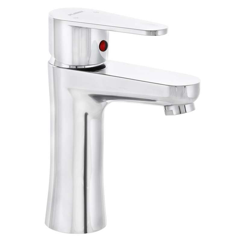 Смеситель для умывальника, PLAMIX VEGA-001 Chrome, (без подводки) (30шт/ящ) - Изображение №1