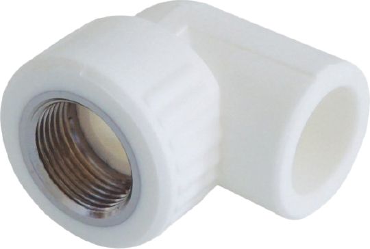 Угол с МРВ  32 * 3/4"   БЕЛЫЙ PP-R   (KALDE)    (75) - Изображение №1