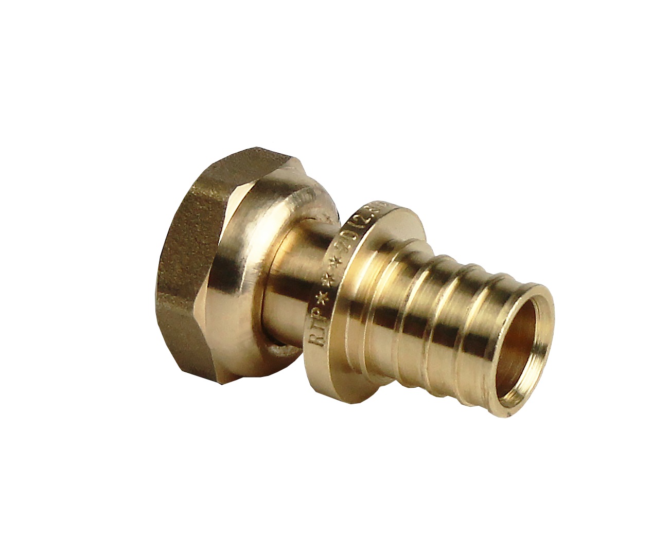 Муфта аксиальная с накидной гайкой  16х1/2"      RTP   (300/10) - изображение №1
