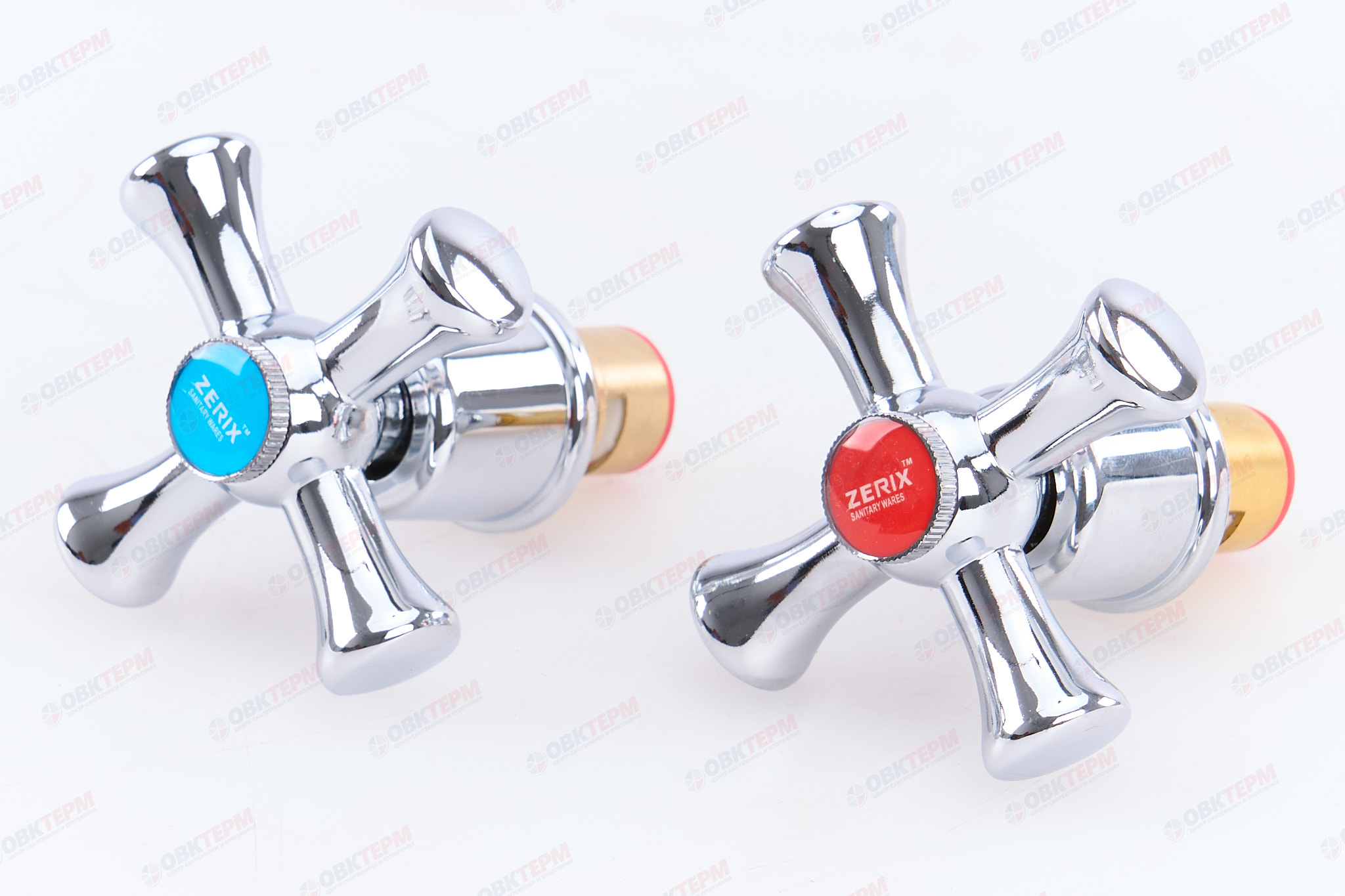 Ручки ZERIX SET-A827 (с кранбуксами, пара) (50 шт/ящ) - Изображение №1